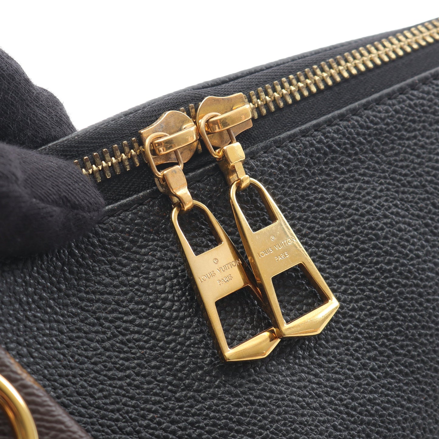VトートBB モノグラム ハンドバッグ PVC レザー ブラウン ブラック 2WAY ルイヴィトン バッグ LOUIS VUITTON
