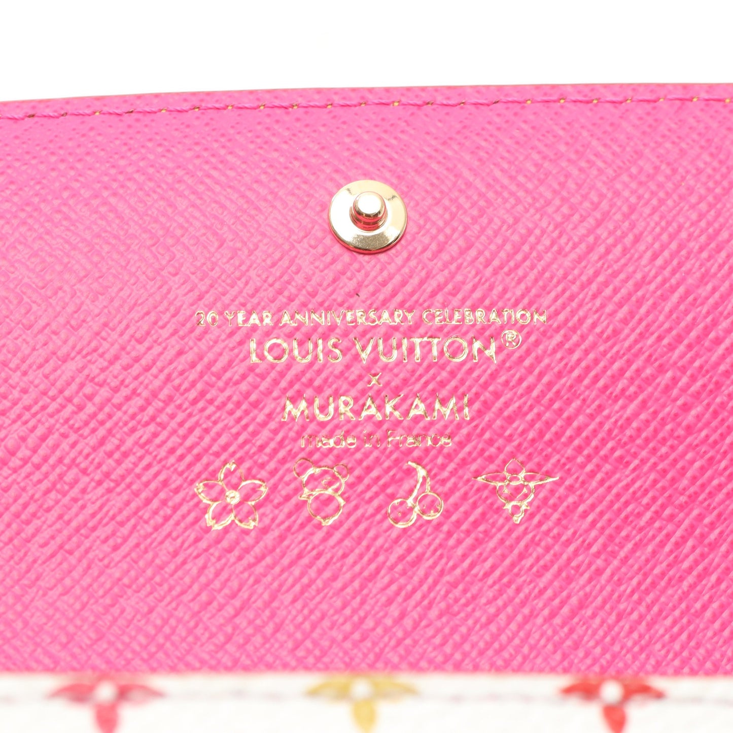 LV × TM ポルトフォイユ サラ NM モノグラムマルチカラー 二つ折り長財布 PVC レザー ホワイト ルイヴィトン 財布・小物 LOUIS VUITTON