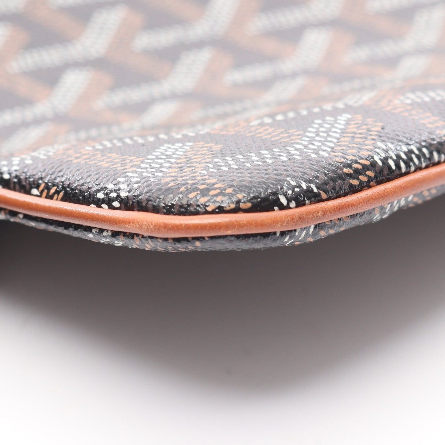 セナMM クラッチバッグ コーティングキャンバス ダークブラウン ゴヤール バッグ GOYARD