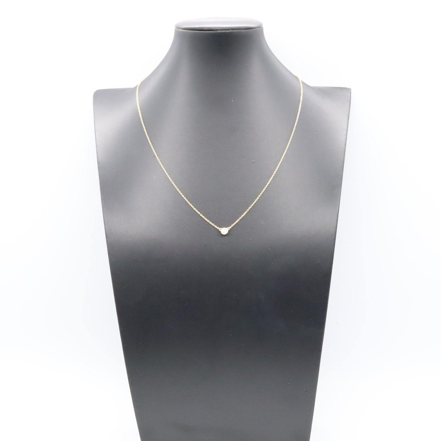 バイザヤード ネックレス ネックレス K18(イエローゴールド) ダイヤモンド クリア ティファニー アクセサリー TIFFANY & Co.