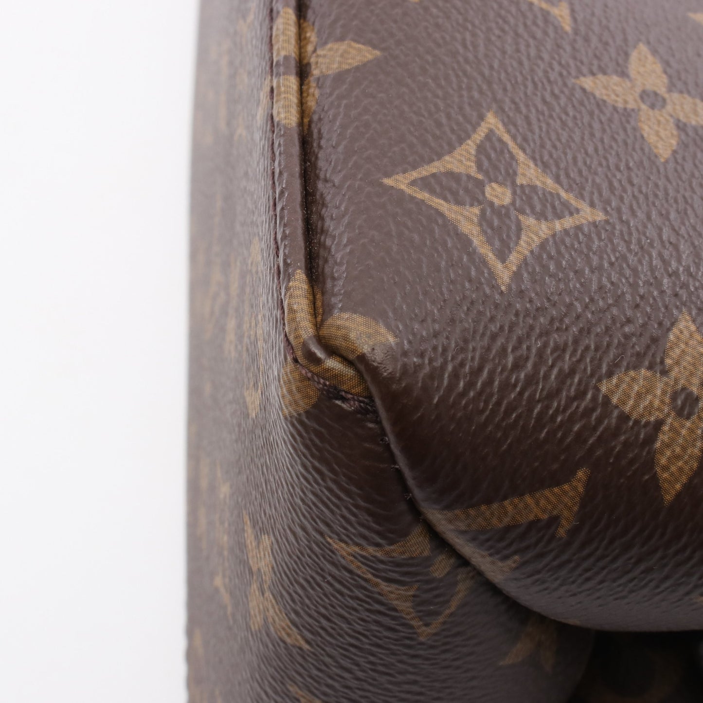 プティ パレPM モノグラム ハンドバッグ PVC レザー ブラウン 2WAY ルイヴィトン バッグ LOUIS VUITTON