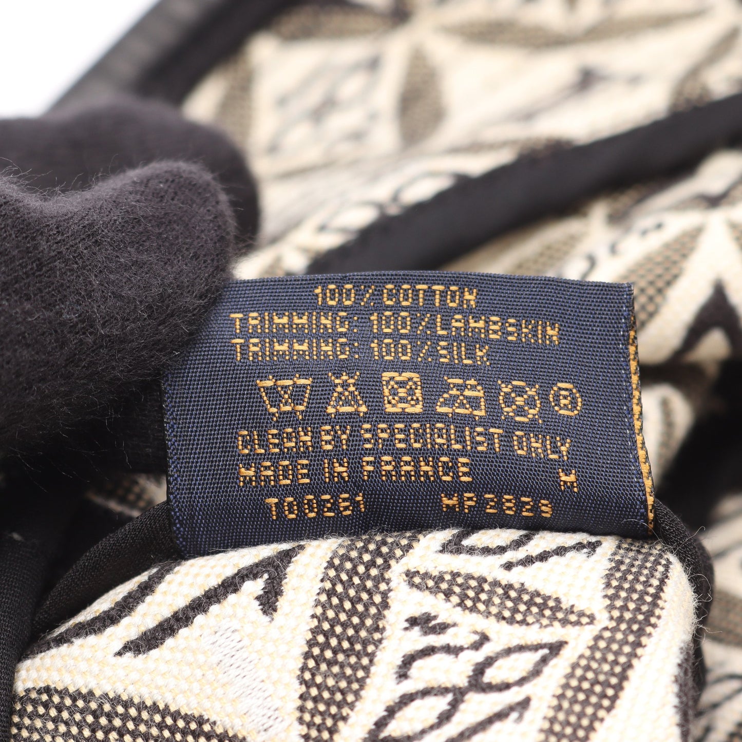 バケットハット 帽子 コットン ブラック マルチカラー ルイヴィトン 財布・小物 LOUIS VUITTON