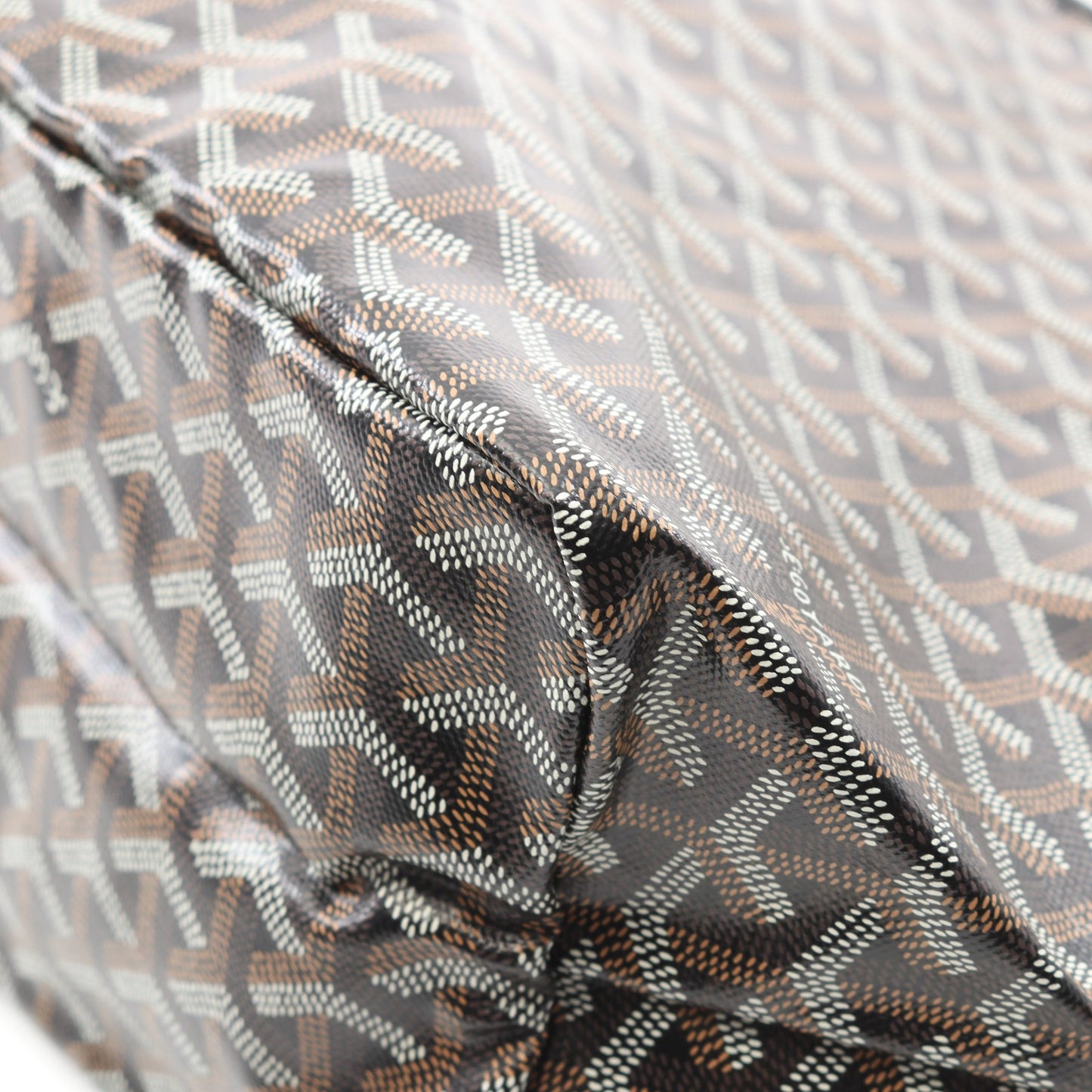 サンルイPM ハンドバッグ トートバッグ コーティングキャンバス レザー ブラック マルチカラー ゴヤール バッグ GOYARD
