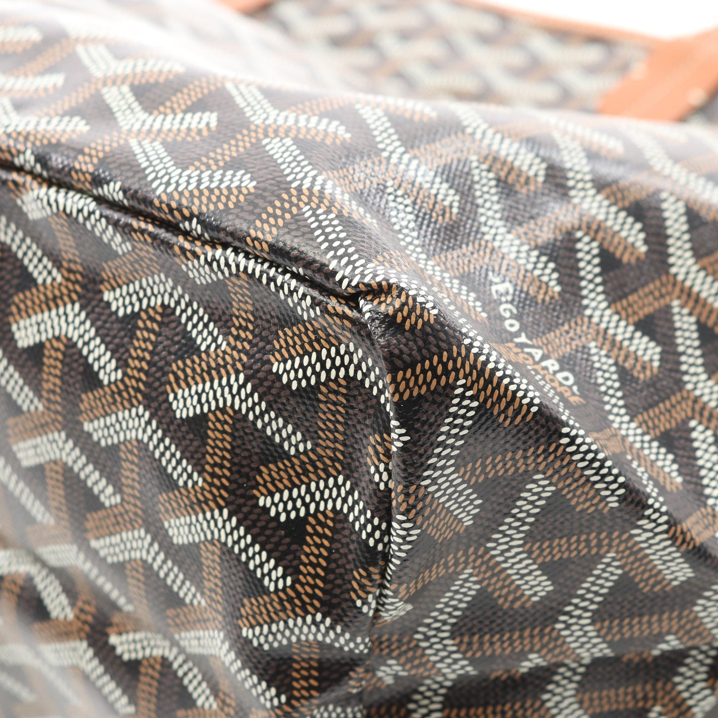 サンルイPM ハンドバッグ トートバッグ コーティングキャンバス レザー ブラック ブラウン マルチカラー ゴヤール バッグ GOYARD