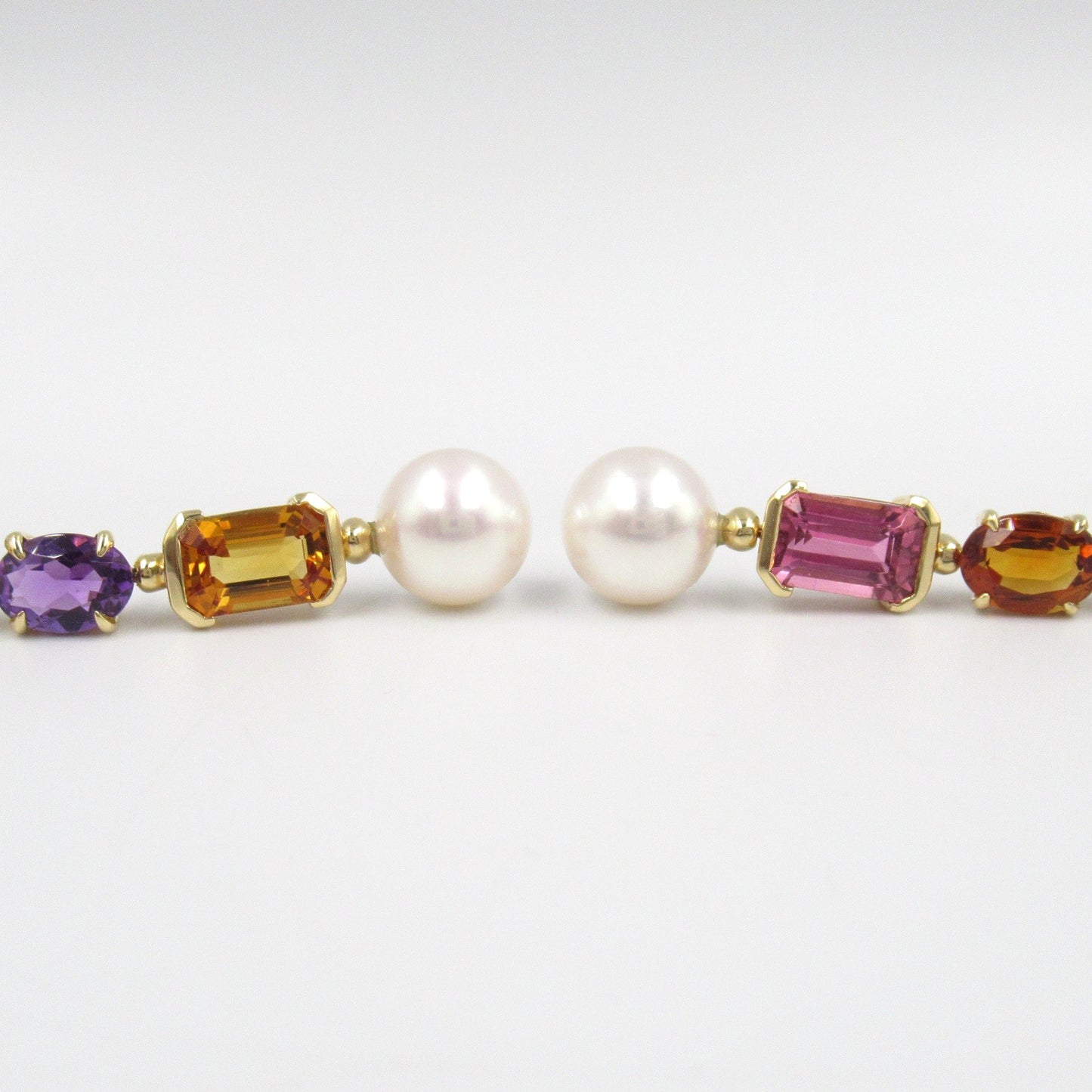 アレグラ ピアス ダイヤ ブルートパーズ シトリン ピアス K18(イエローゴールド) ダイヤモンド ブルートパーズ/シトリン/グリーントルマリン/ピンクトルマリン/アメシスト/パール クリア マルチカラー ブルガリ アクセサリー BVLGARI