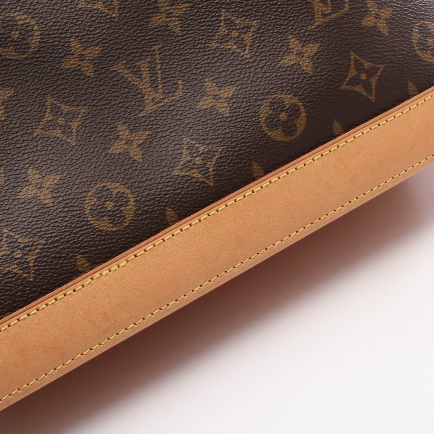 アルマ モノグラム ハンドバッグ PVC レザー ブラウン ルイヴィトン バッグ LOUIS VUITTON