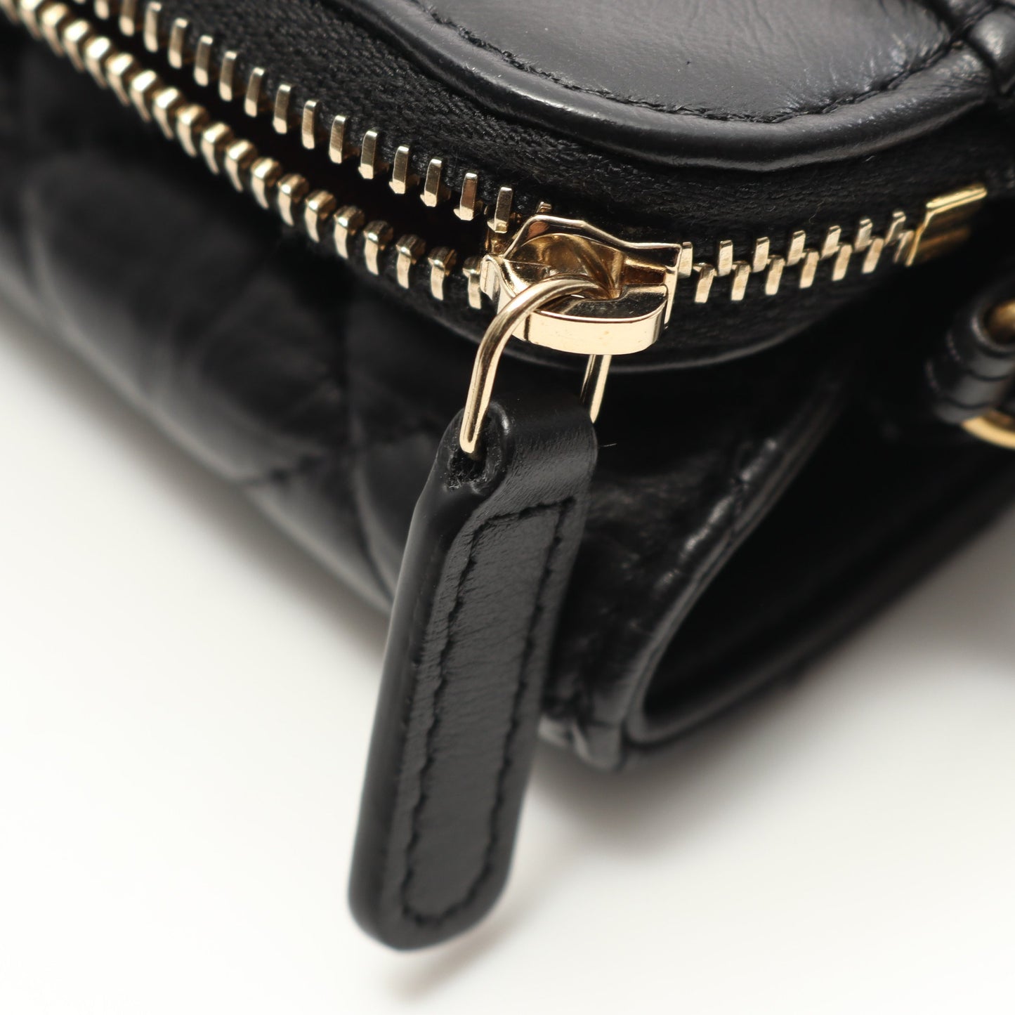 2.55 マトラッセ チェーンウォレット エイジドカーフスキン ブラック ゴールド金具 シャネル バッグ CHANEL