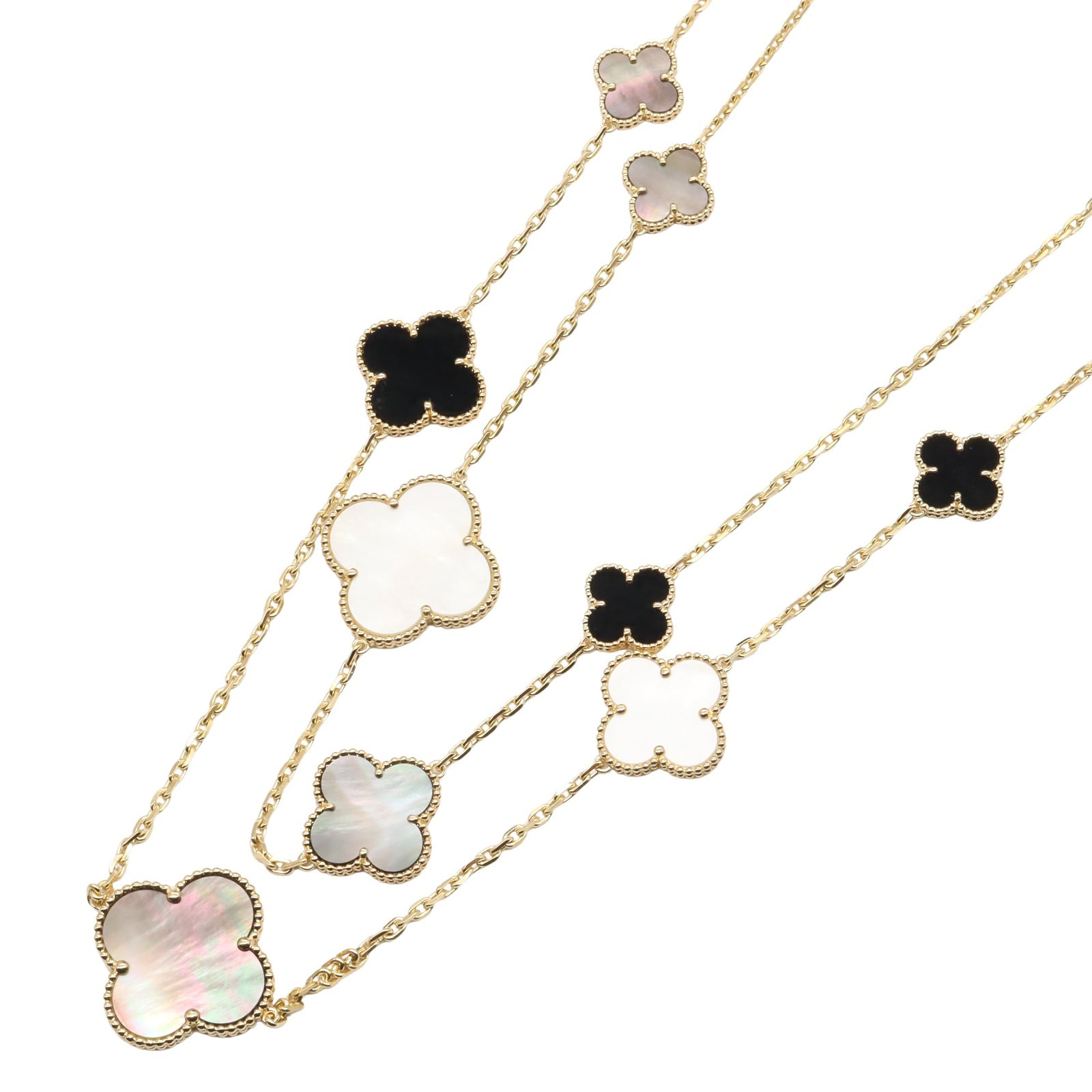 1点のみ☆ブラックマザーオブパールとオニキスのフィンシェイプネックレストップ☆ 楽天市場】白蝶貝 クローバー ネックレス 更に大きめ1花モチーフ