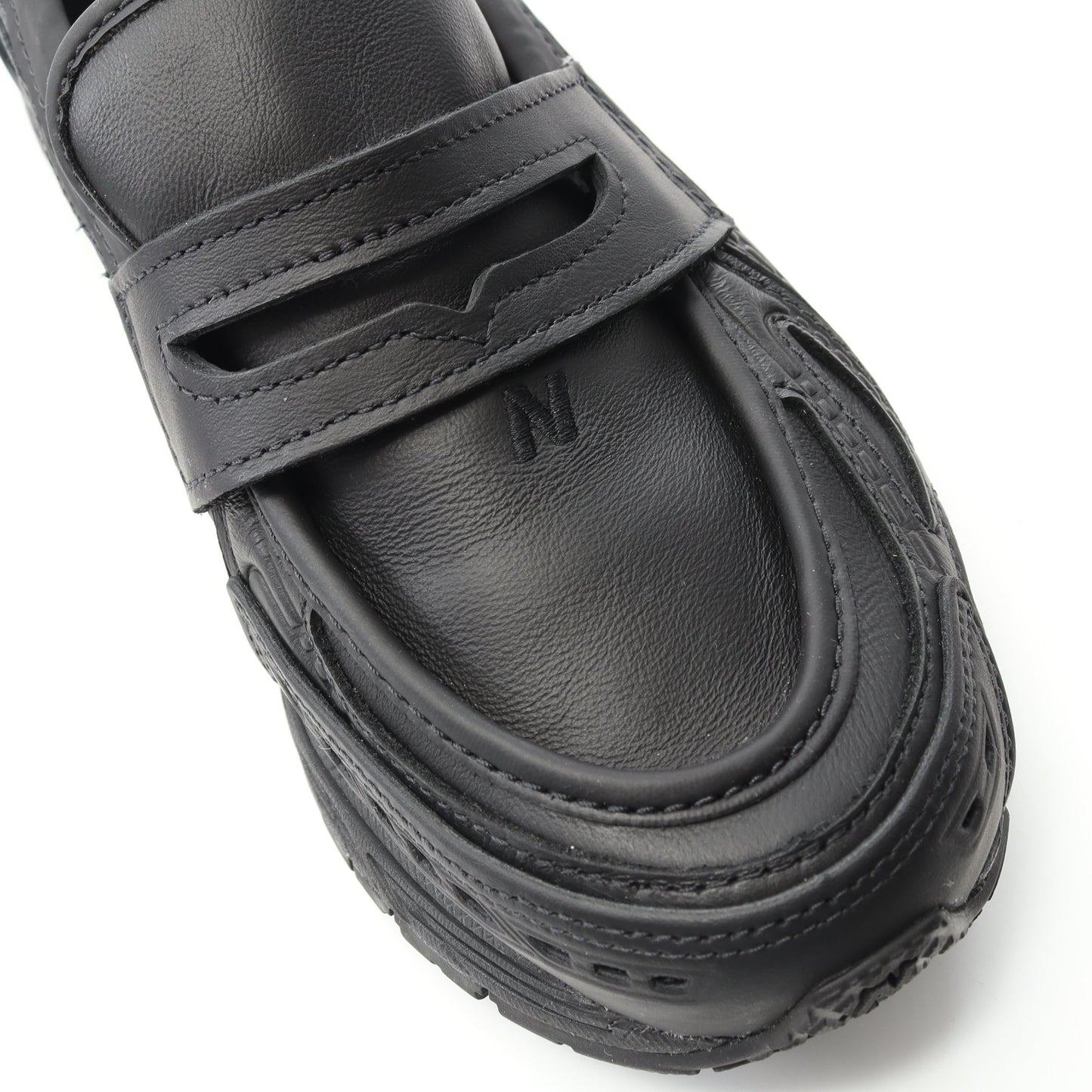 1906L スニーカー ローファー レザー ブラック ニューバランス シューズ NEW BALANCE