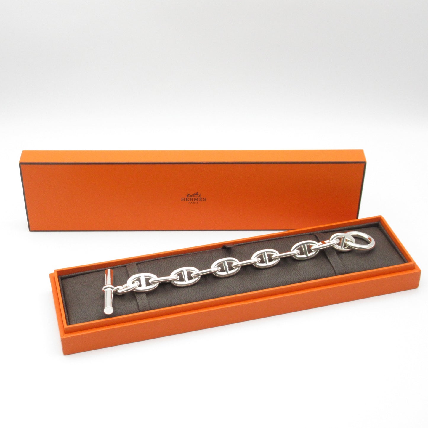 シェーヌダンクル ブレスレット TGM 11コマ ブレスレット シルバー925 シルバー エルメス アクセサリー HERMES
