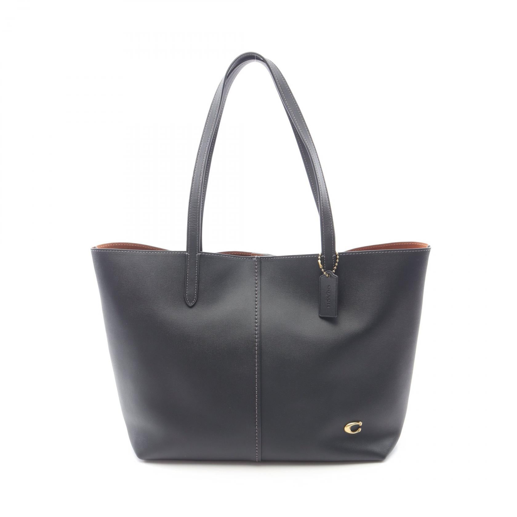 COACH 黒 レザー トートバッグ COACH 黒 レザートートバッグ A4