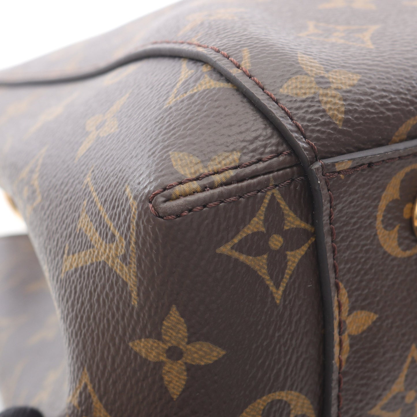 モンテーニュMM モノグラム ハンドバッグ PVC レザー ブラウン 2WAY ルイヴィトン バッグ LOUIS VUITTON