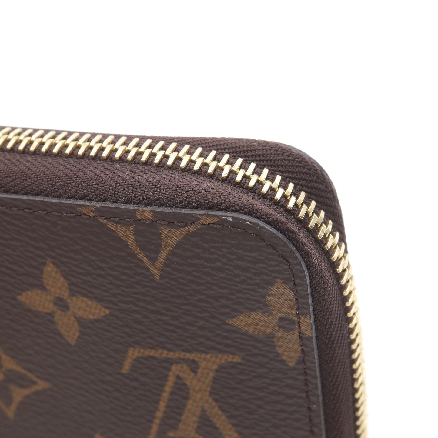 ジッピー オーガナイザー モノグラム ラウンドファスナー長財布 PVC ブラウン ルイヴィトン 財布・小物 LOUIS VUITTON