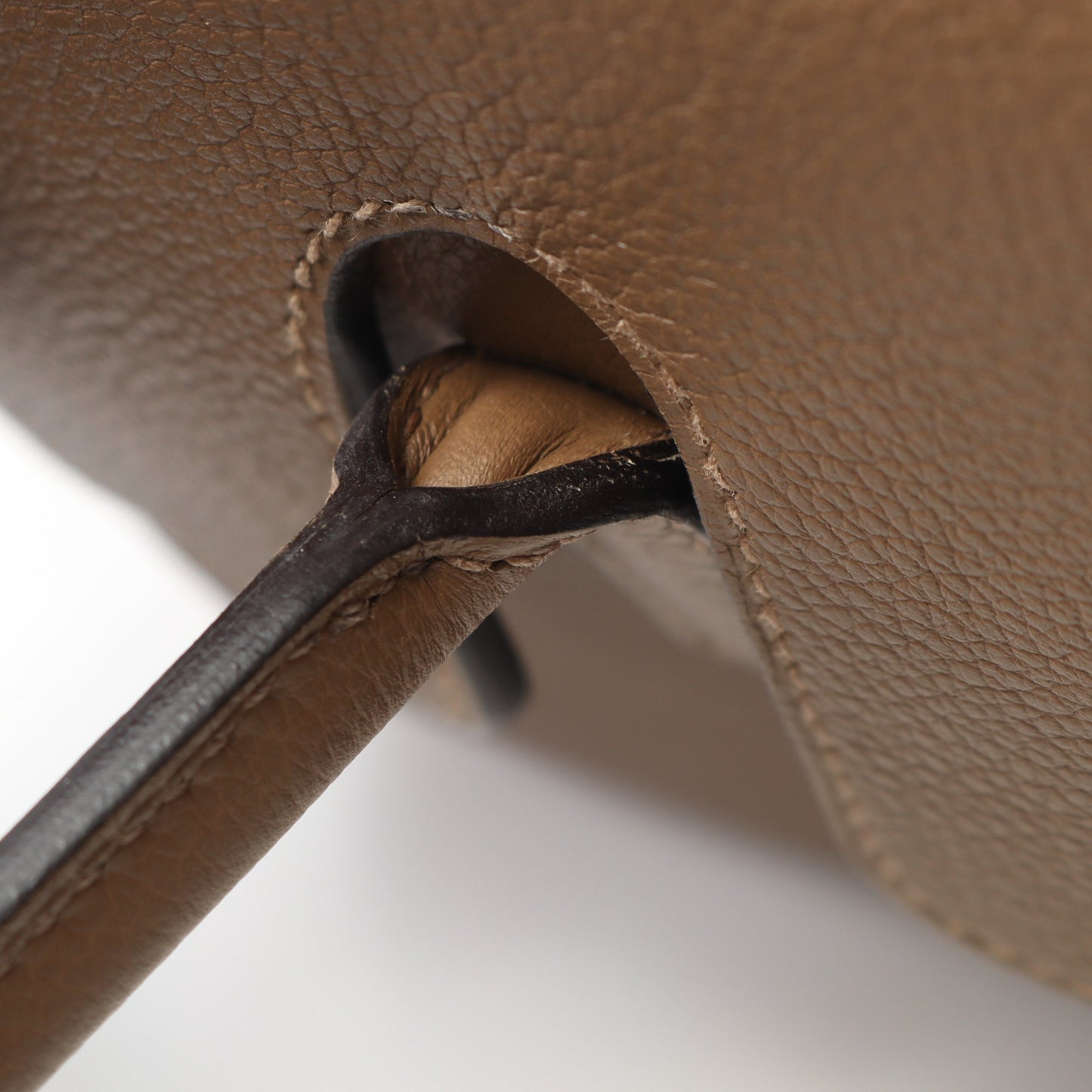 ニュー ドラッグ22 ブロンズドレ ハンドバッグ エバーカラー ブラウン シルバー金具 2WAY B刻印 エルメス バッグ HERMES