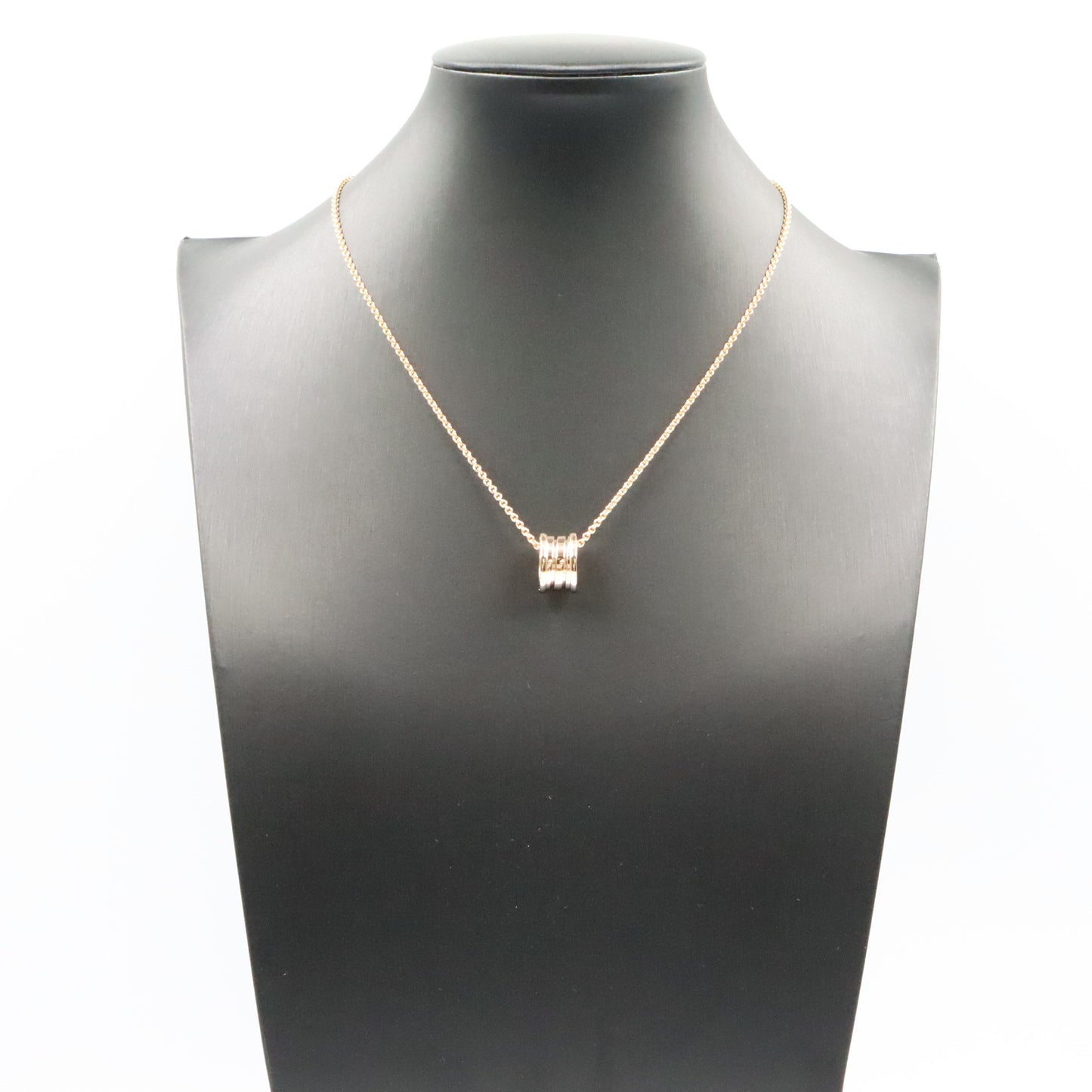 B-zero1 ビーゼロワン ネックレス ネックレス K18PG(ピンクゴールド) ゴールド ブルガリ アクセサリー BVLGARI