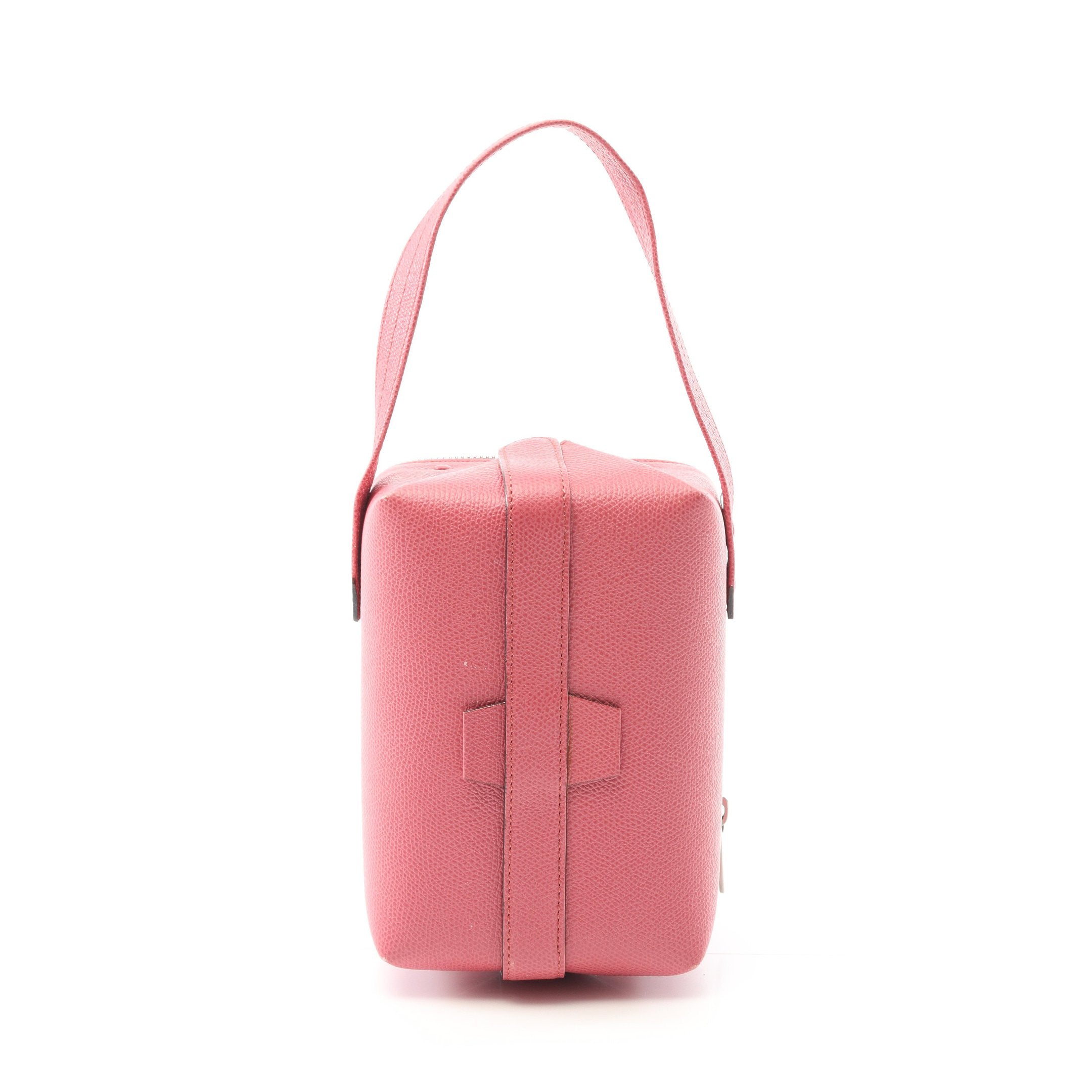 トリックトラック ハンドバッグ バニティバッグ レザー ピンク