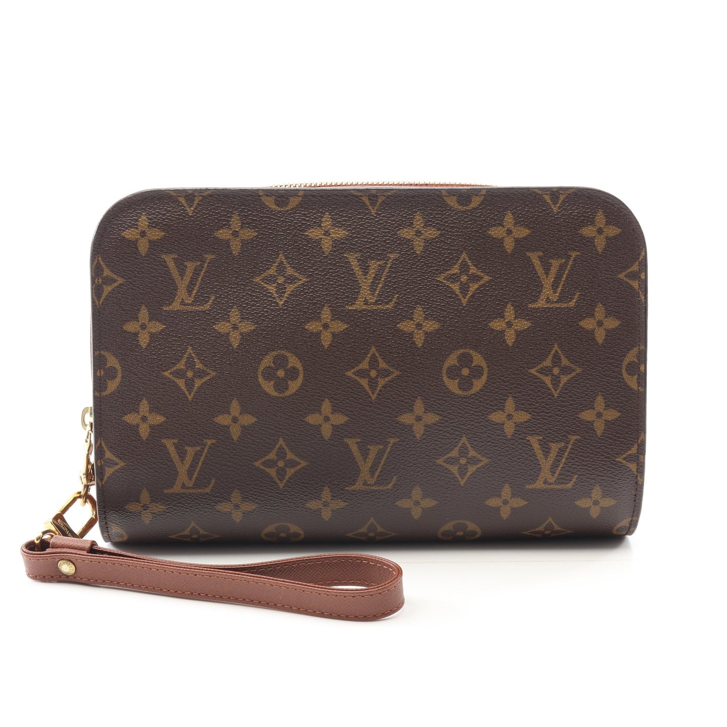 オルセー モノグラム クラッチバッグ セカンドバッグ PVC レザー ブラウン ルイヴィトン バッグ LOUIS VUITTON
