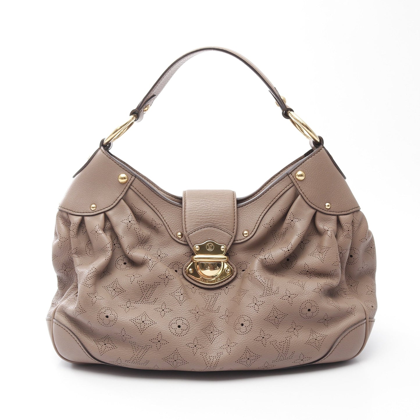 ソーラーPM マヒナ プードル ワンショルダーバッグ レザー ピンクブラウン ルイヴィトン バッグ LOUIS VUITTON