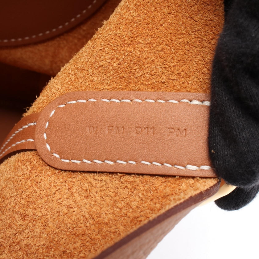 インザループ18 ゴールド ハンドバッグ トリヨンクレマンス ブラウン ゴールド金具 W刻印 エルメス バッグ HERMES