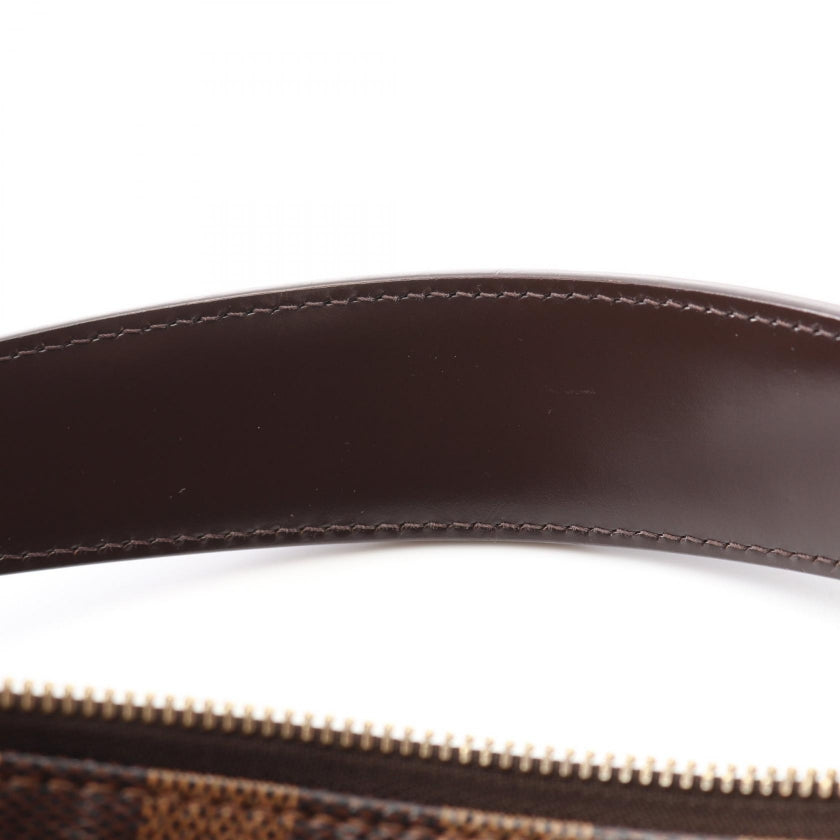 ポートペローPM ダミエエベヌ ワンショルダーバッグ PVC レザー ブラウン ルイヴィトン バッグ LOUIS VUITTON