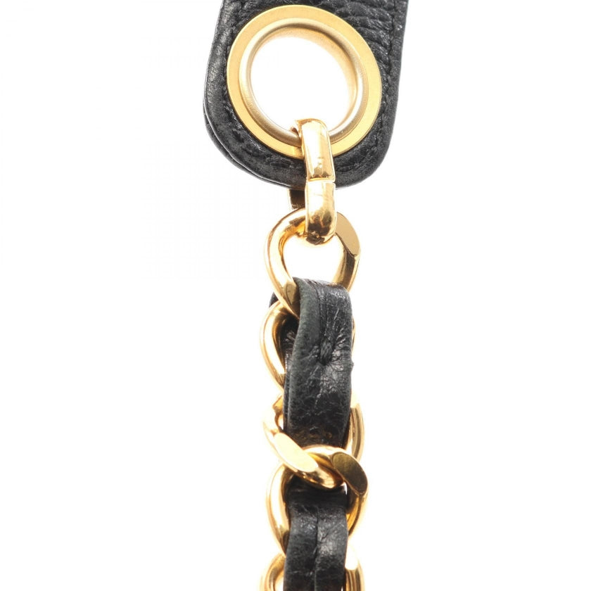 マトラッセ チェーンショルダーバッグ チェーントートバッグ キャビアスキン ブラック ゴールド金具 シャネル バッグ CHANEL
