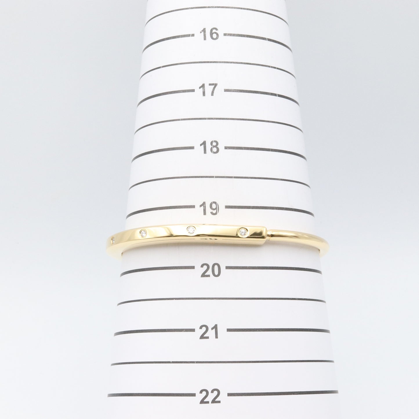 ロック ブレスレット 8PD ブレスレット K18(イエローゴールド) ダイヤモンド クリア ティファニー アクセサリー TIFFANY & Co.