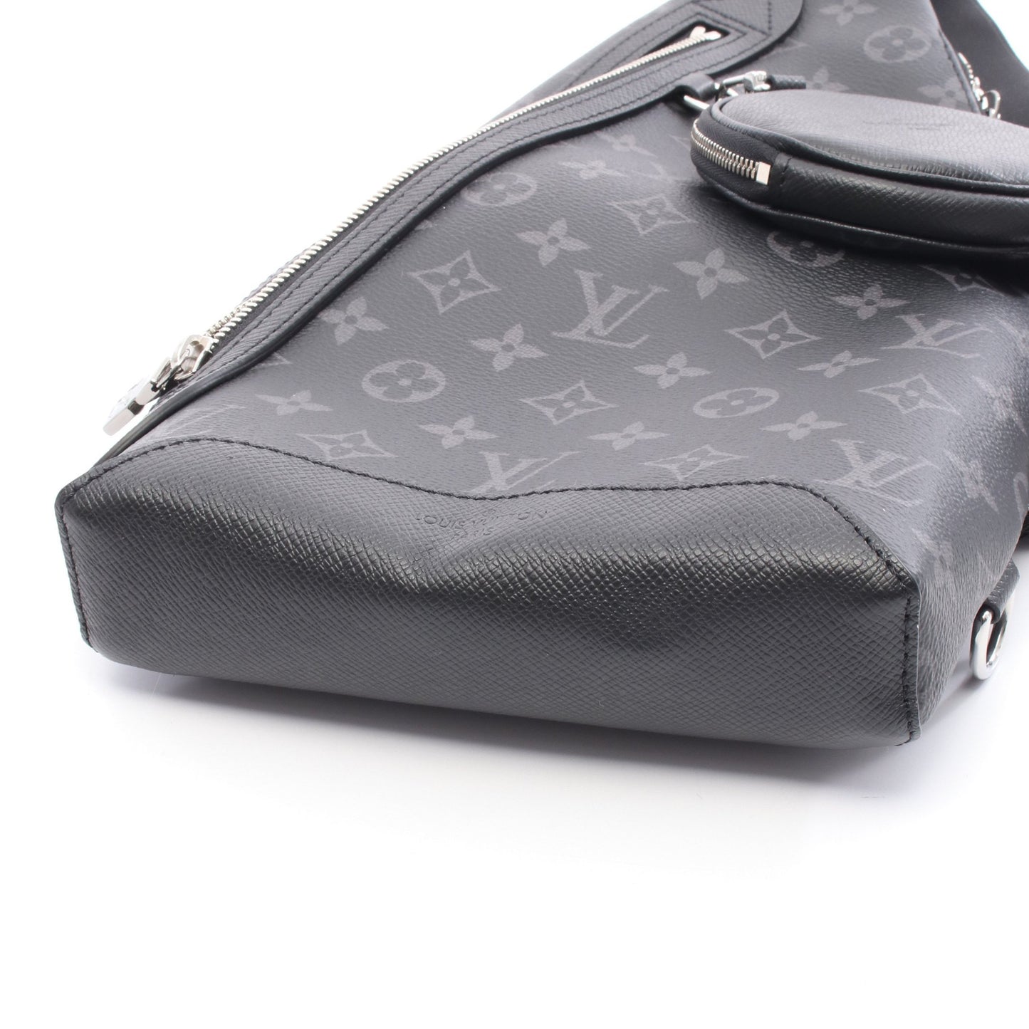デュオ スリングバッグ タイガラマ ボディバッグ PVC レザー ブラック ルイヴィトン バッグ LOUIS VUITTON