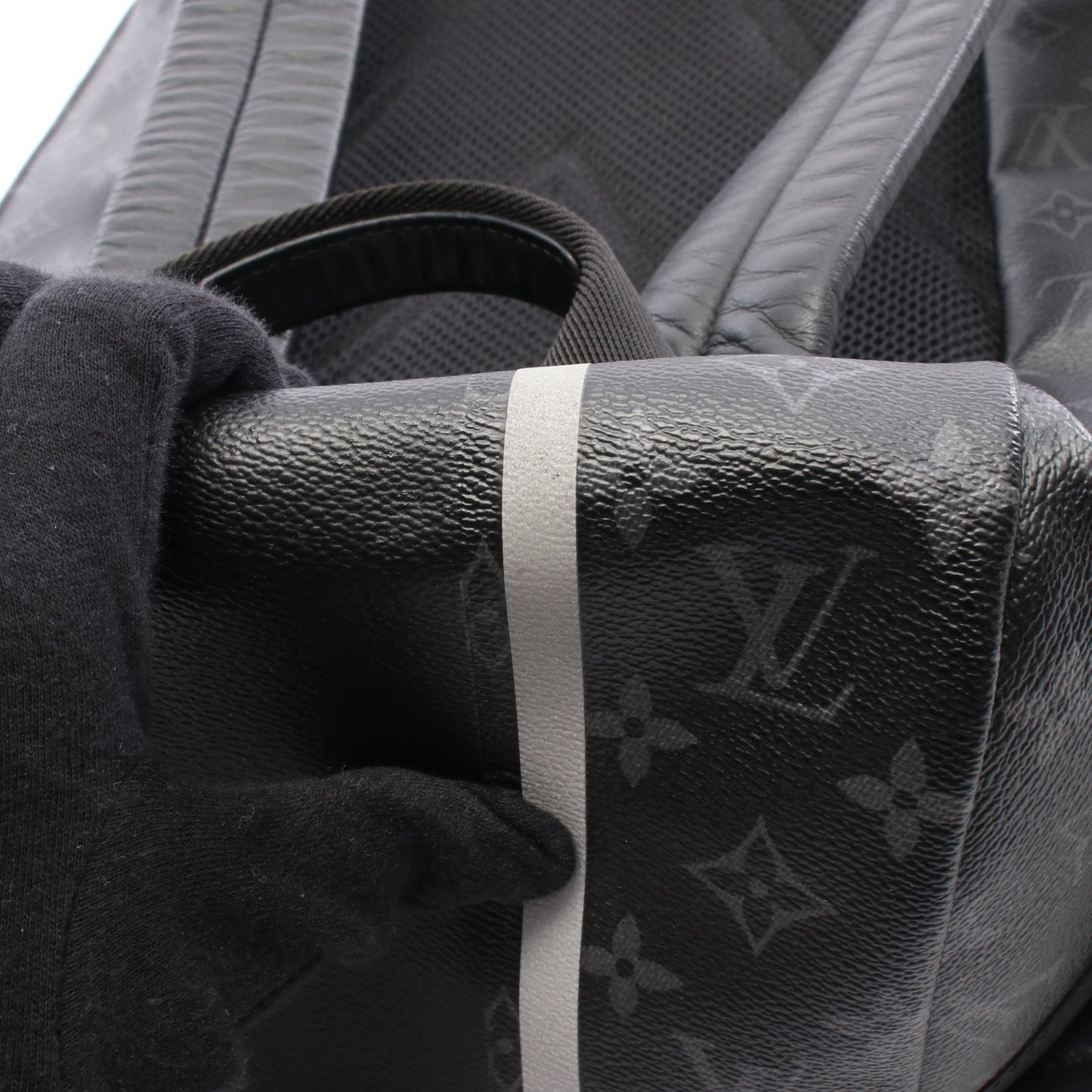 LOUIS VUITTON × fragment design ザック モノグラムエクリプス バックパック リュックサック PVC レザー ブラック ルイヴィトン バッグ LOUIS VUITTON