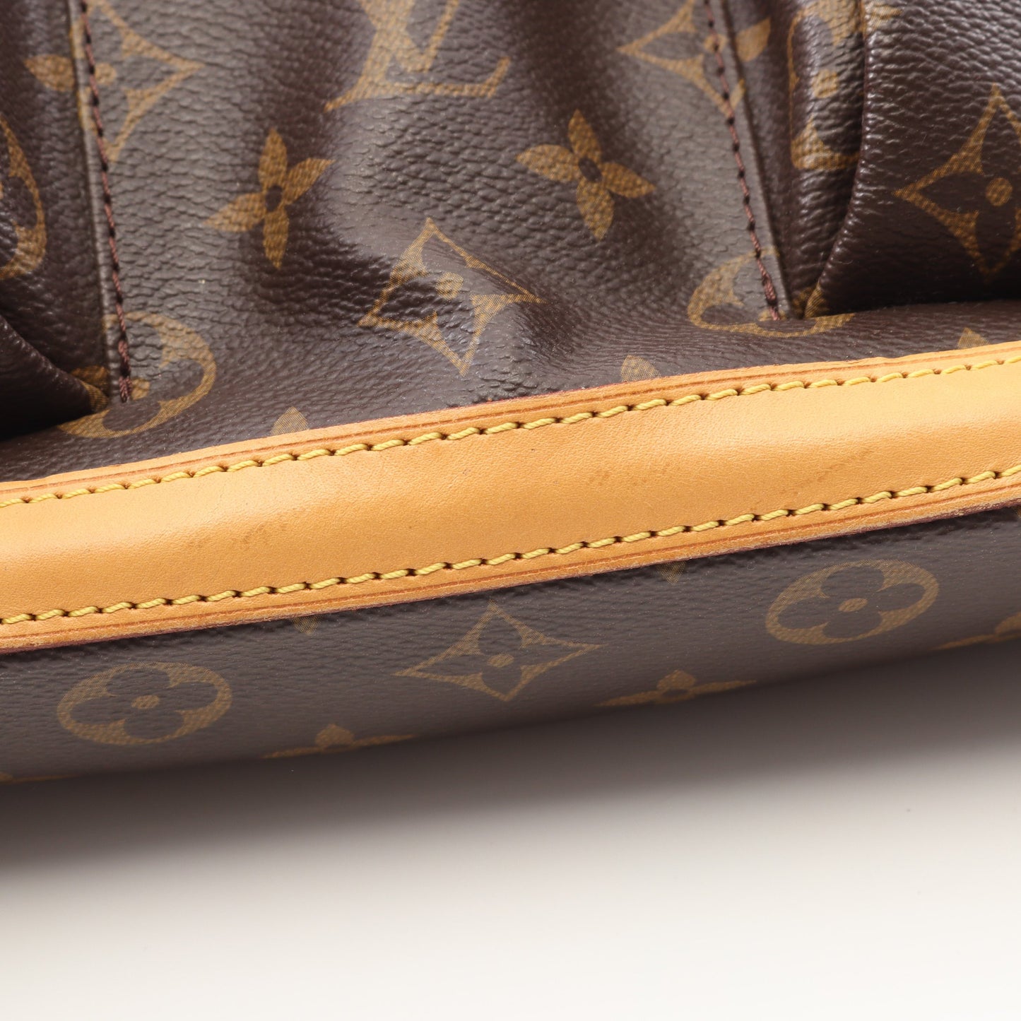 サックアド ボスフォール モノグラム バックパック リュックサック PVC レザー ブラウン ルイヴィトン バッグ LOUIS VUITTON