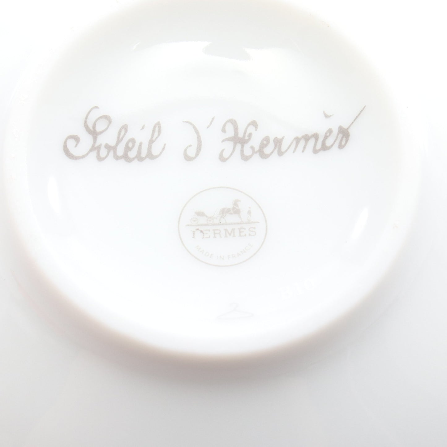 ソレイユドゥエルメス ボウルPM 食器 陶器 イエロー ホワイト グレー エルメス 財布・小物 HERMES