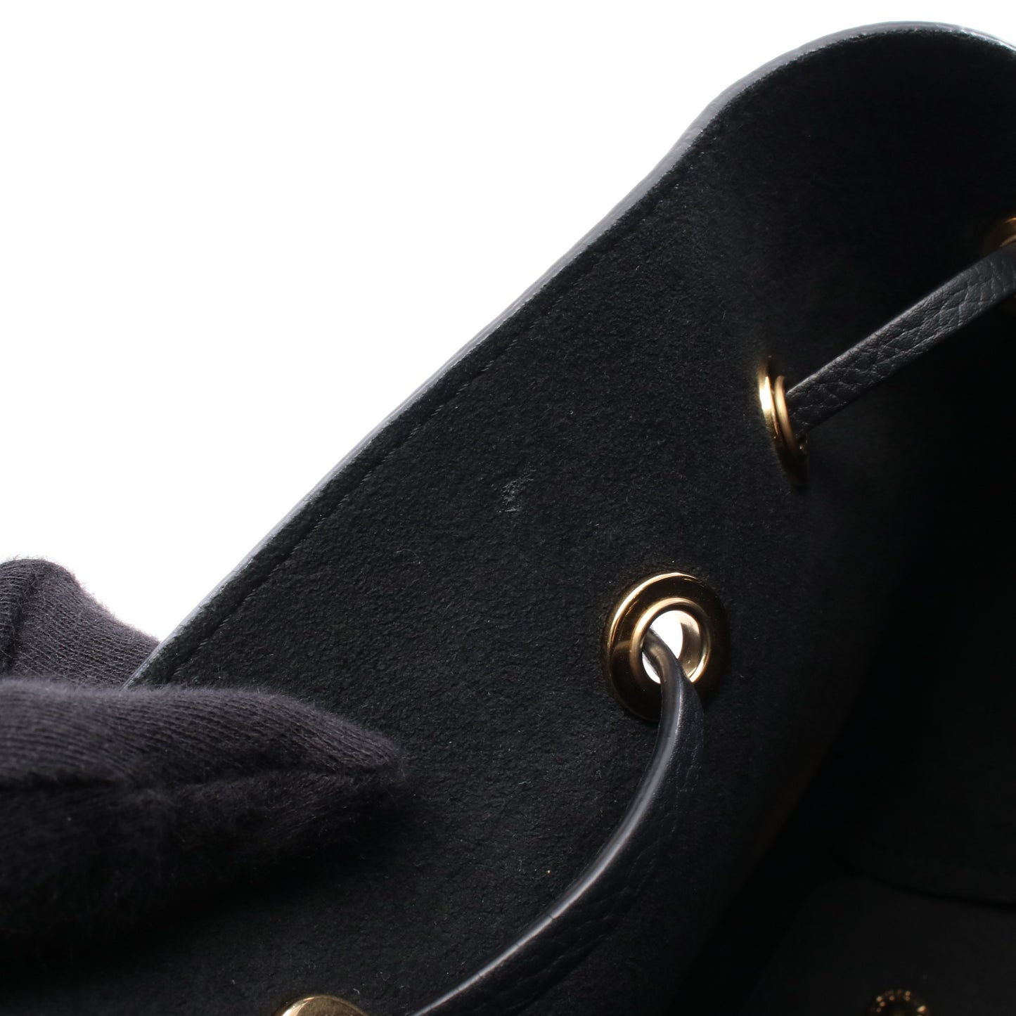 ベラ マヒナ ノワール チェーンハンドバッグ レザー ブラック ゴールド 2WAY ルイヴィトン バッグ LOUIS VUITTON