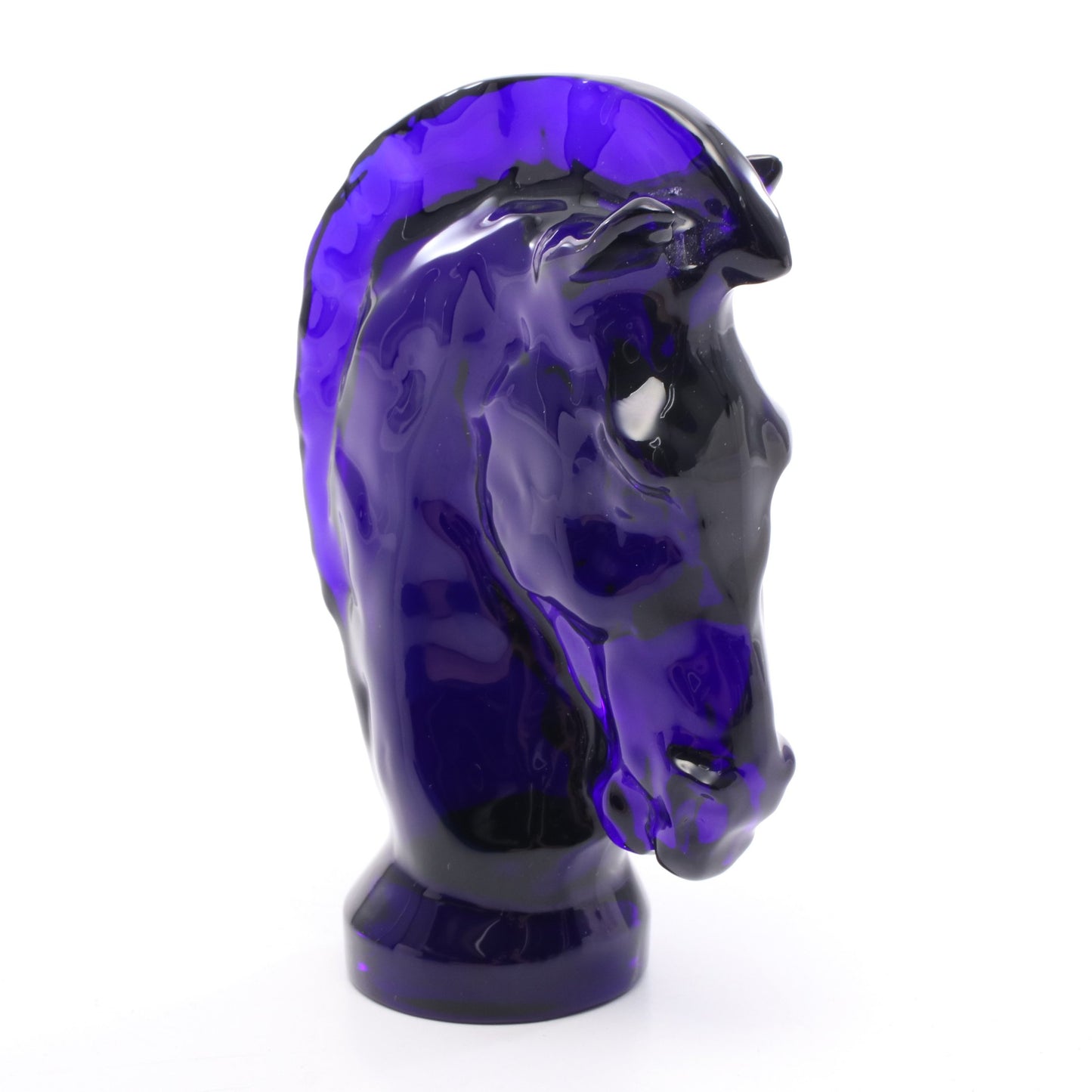 JEU DARK BLUE KNIGHT ペーパーウエイト インテリア ガラス ダークブルー サンルイ 財布・小物 SAINT LOUIS