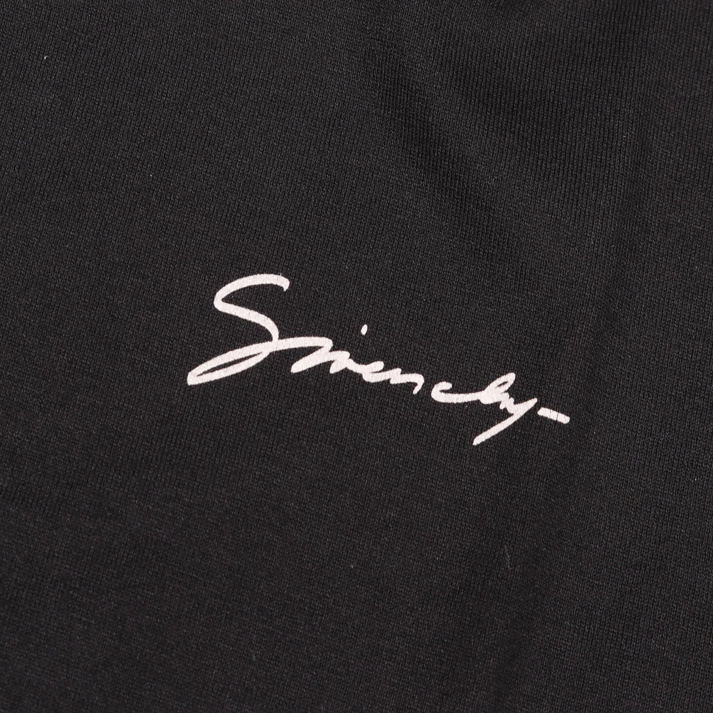Tシャツ ロゴ コットン ブラック ライトピンク バックプリント ジバンシィ トップス GIVENCHY