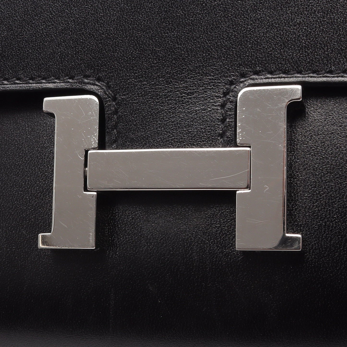 コンスタンス ロング トゥーゴー ショルダーウォレット タデラクト ブラック シルバー金具 B刻印 エルメス バッグ HERMES