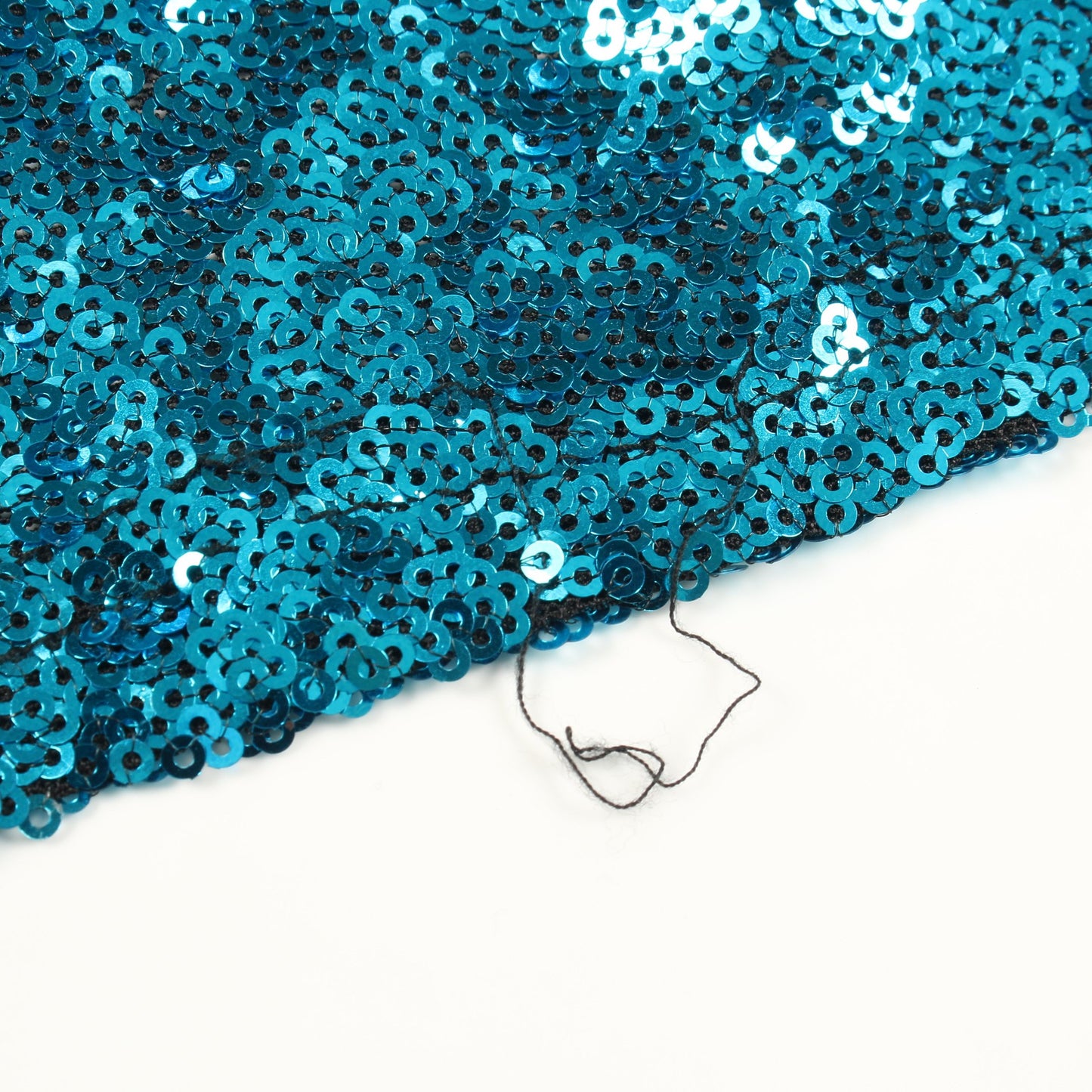 スパンコール ドレスワンピース 長袖 ブルー タダシショージ ワンピース TADASHI SHOJI