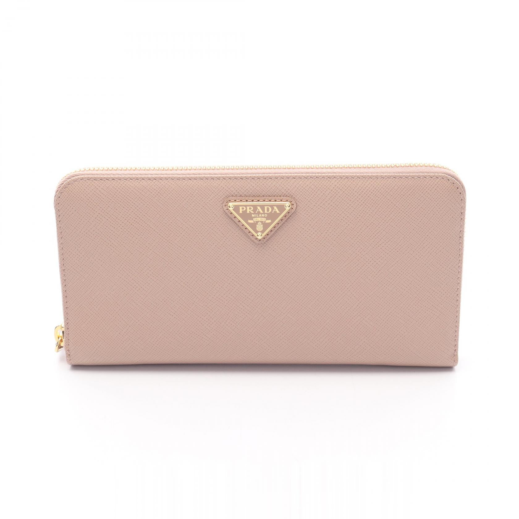 SAFFIANO TRIANG ラウンドファスナー長財布 サフィアーノレザー