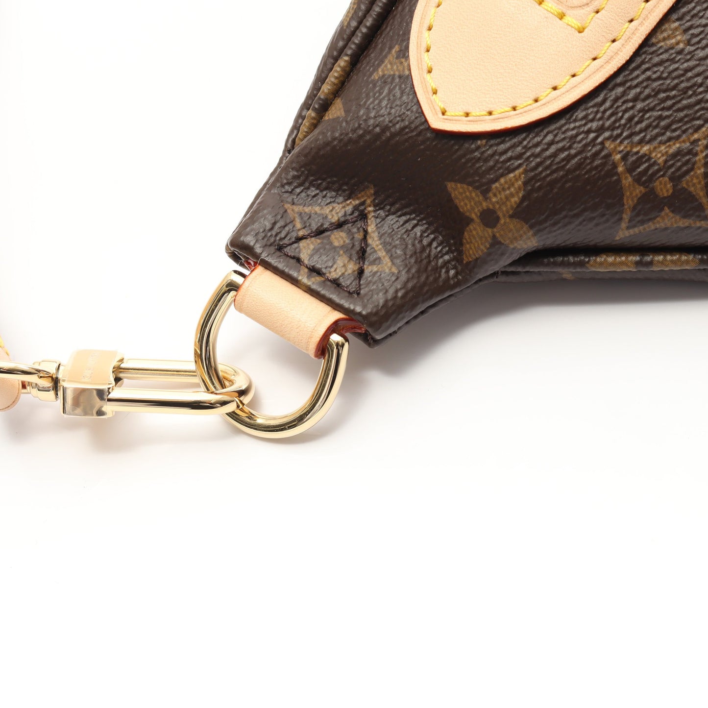 ハイライズ モノグラム ボディバッグ PVC レザー ブラウン ルイヴィトン バッグ LOUIS VUITTON