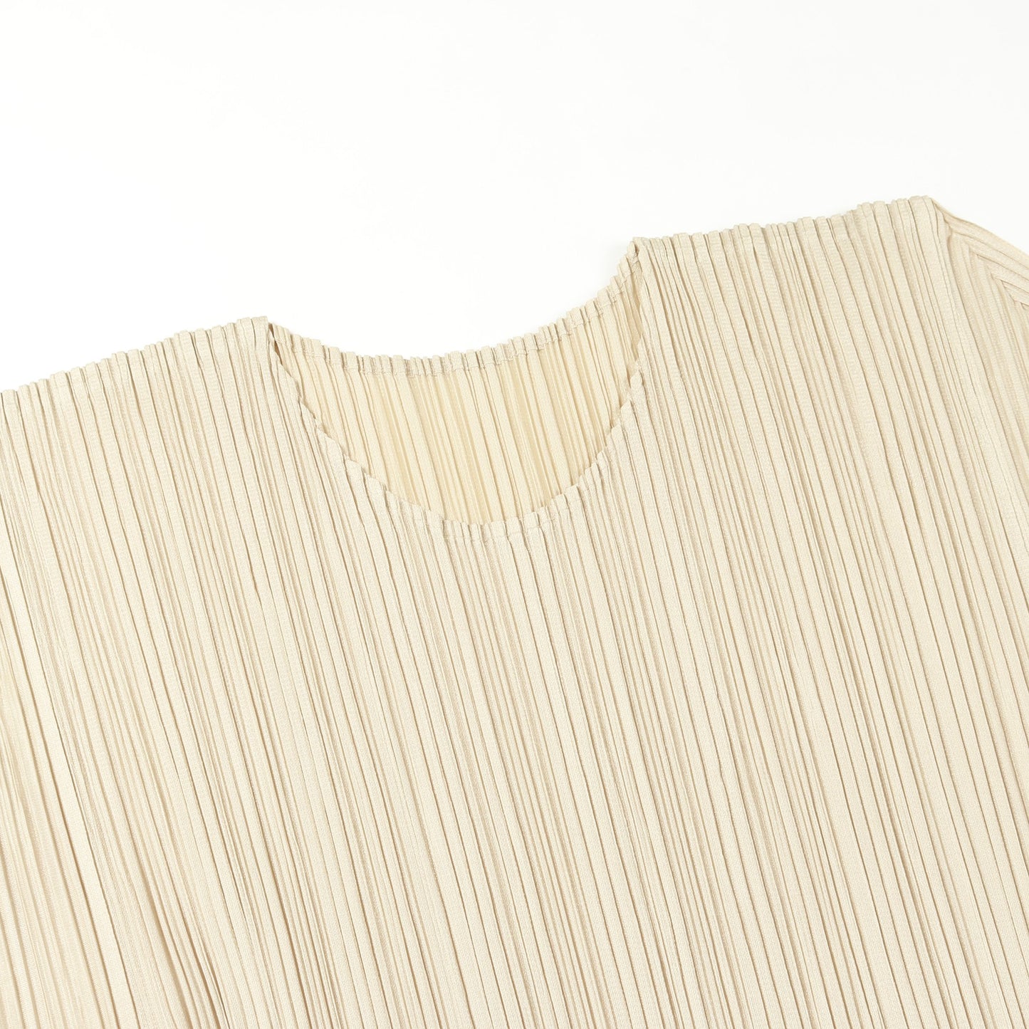 プリーツ カットソー ベージュ プリーツプリーズ トップス PLEATS PLEASE