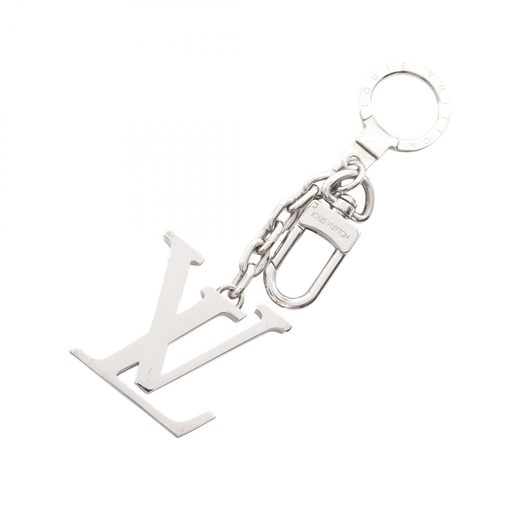 ルイヴィトン ポルトクレ イニシャル LV キーホルダー バッグチャーム ポルト クレ イニシャル LV バッグチャーム キーホルダー シルバー
