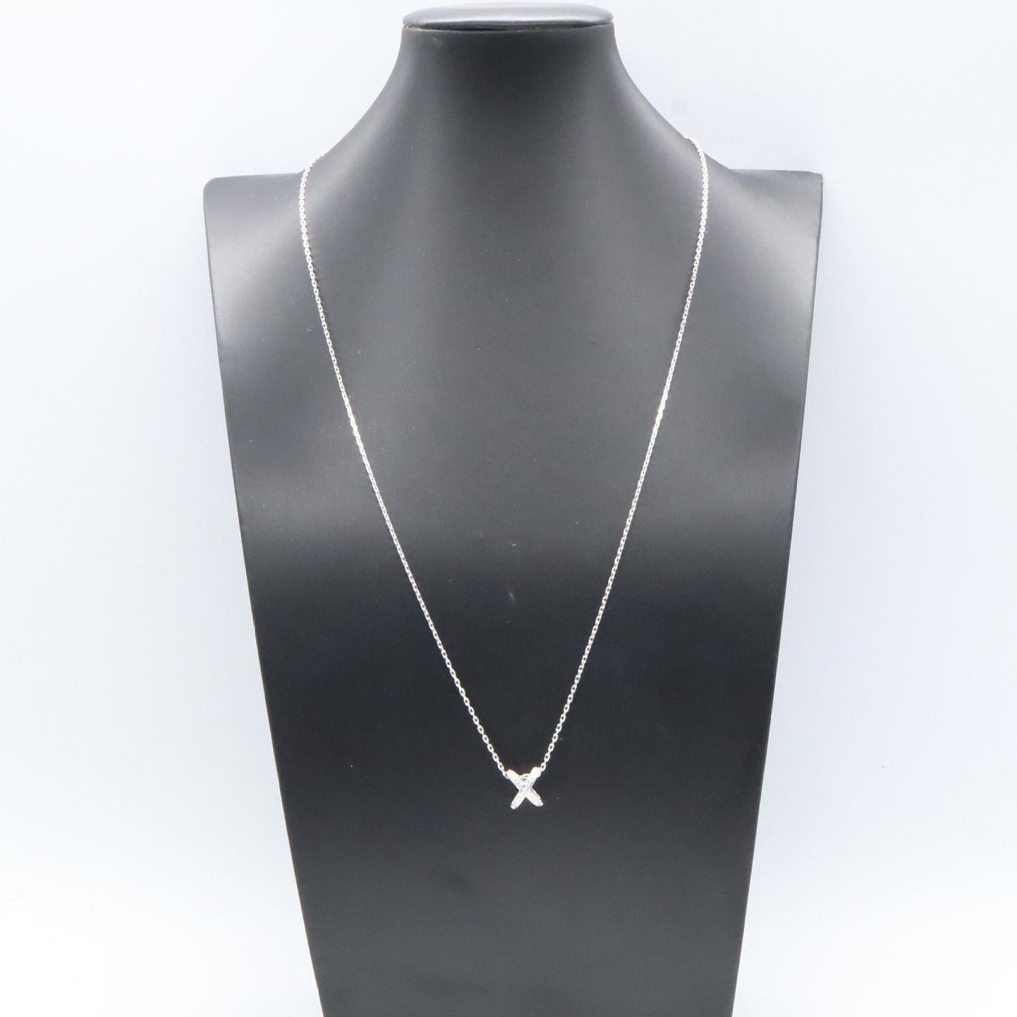 ジュ ドゥ リアン ネックレス ダイヤ ネックレス K18WG ダイヤモンド ホワイトゴールド クリア ショーメ アクセサリー CHAUMET