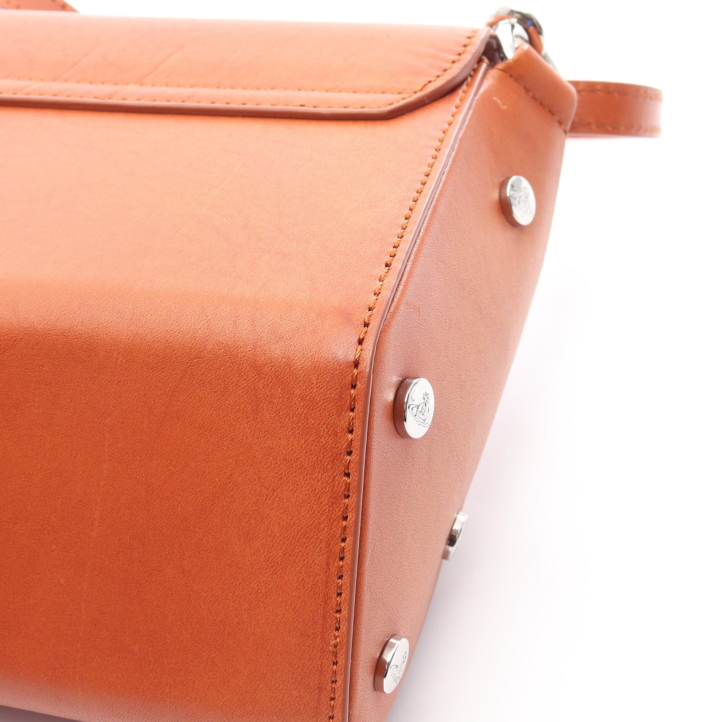 Sapphire Crossbody ショルダーバッグ レザー ブラウン ヴィヴィアンウエストウッド バッグ Vivienne Westwood
