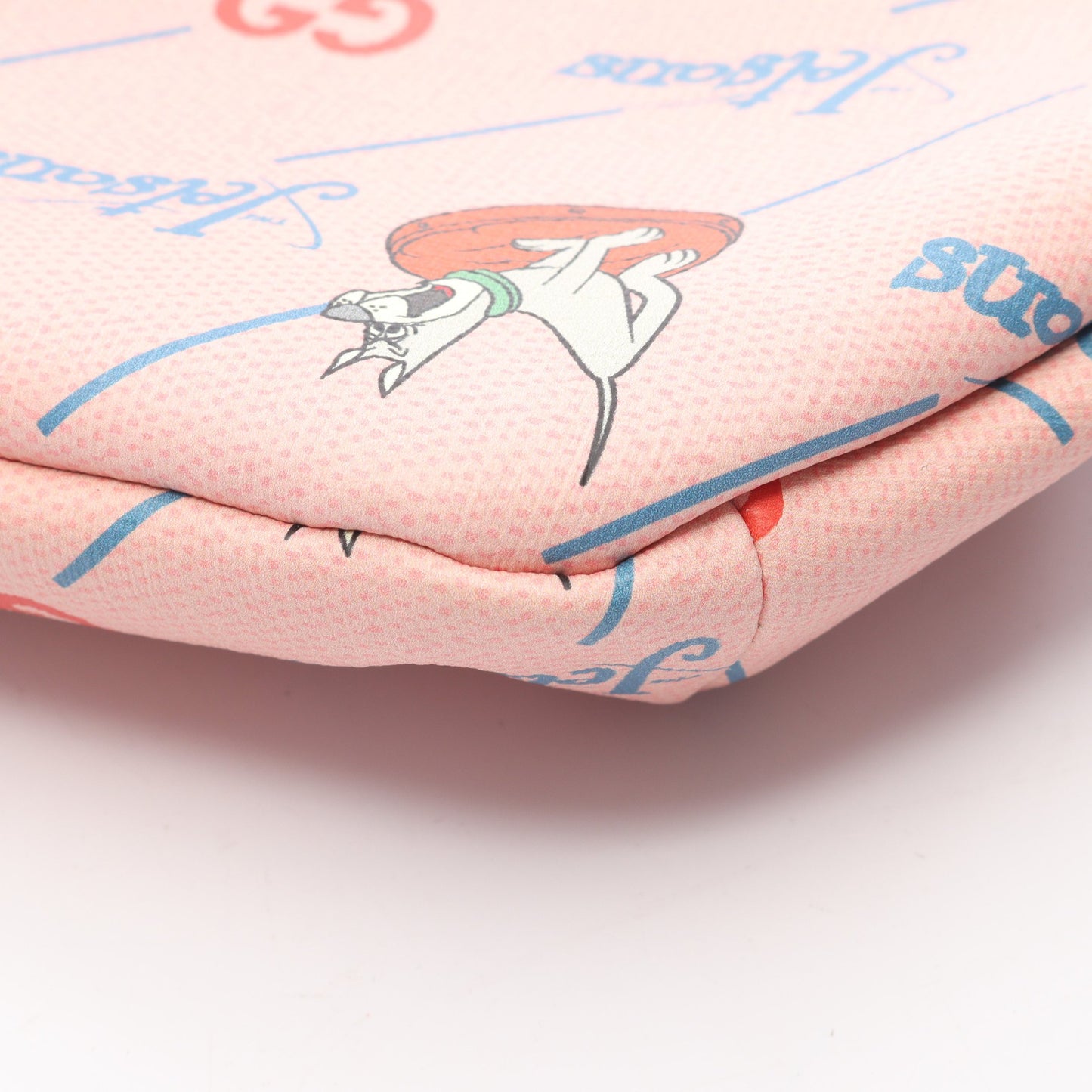 GUCCI × The Jetsons チルドレンズ ボディバッグ ウエストバッグ PVC コーラルピンク マルチカラー キッズ グッチ バッグ GUCCI
