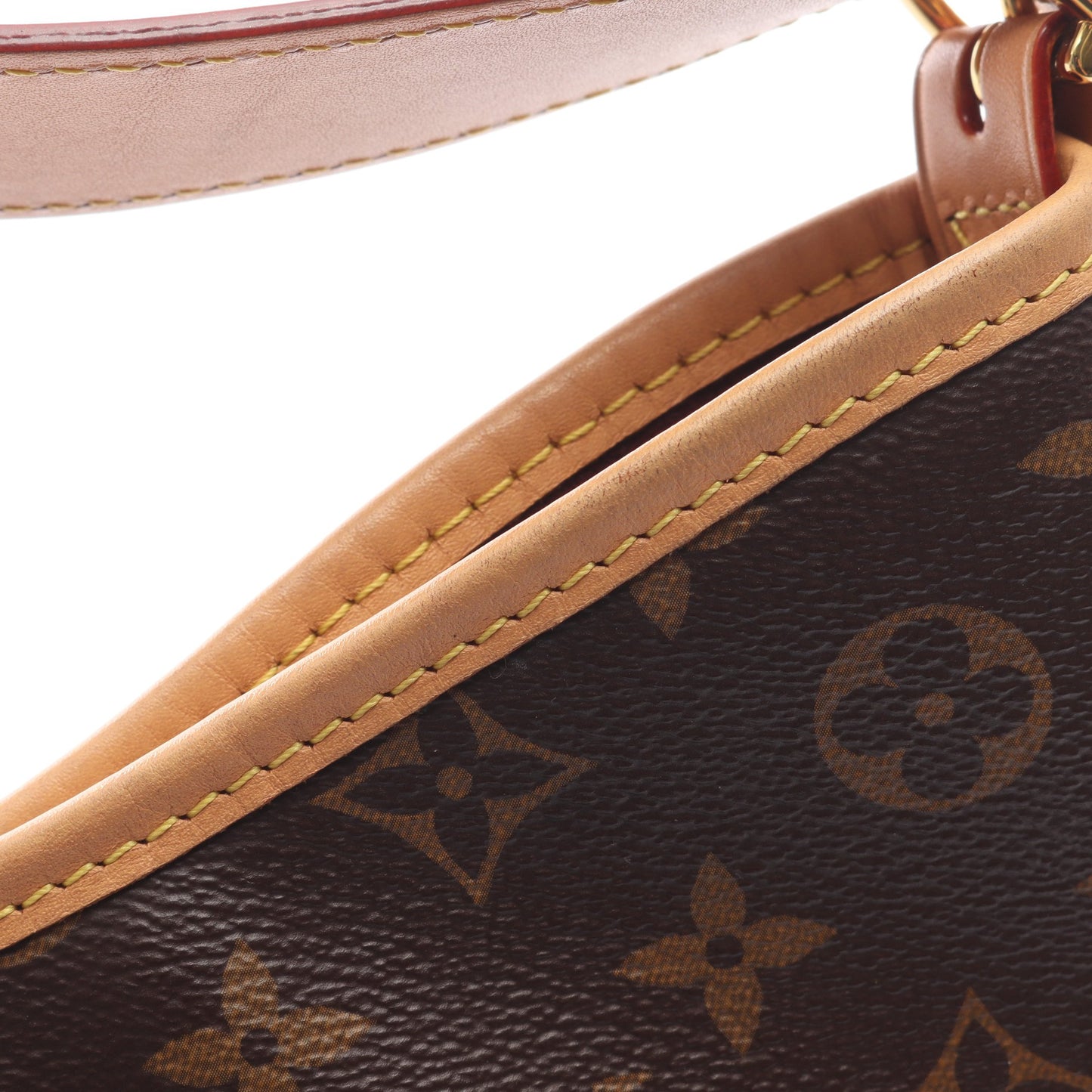 キャリーオール NM PM モノグラム ショルダーバッグ PVC レザー ブラウン ルイヴィトン バッグ LOUIS VUITTON