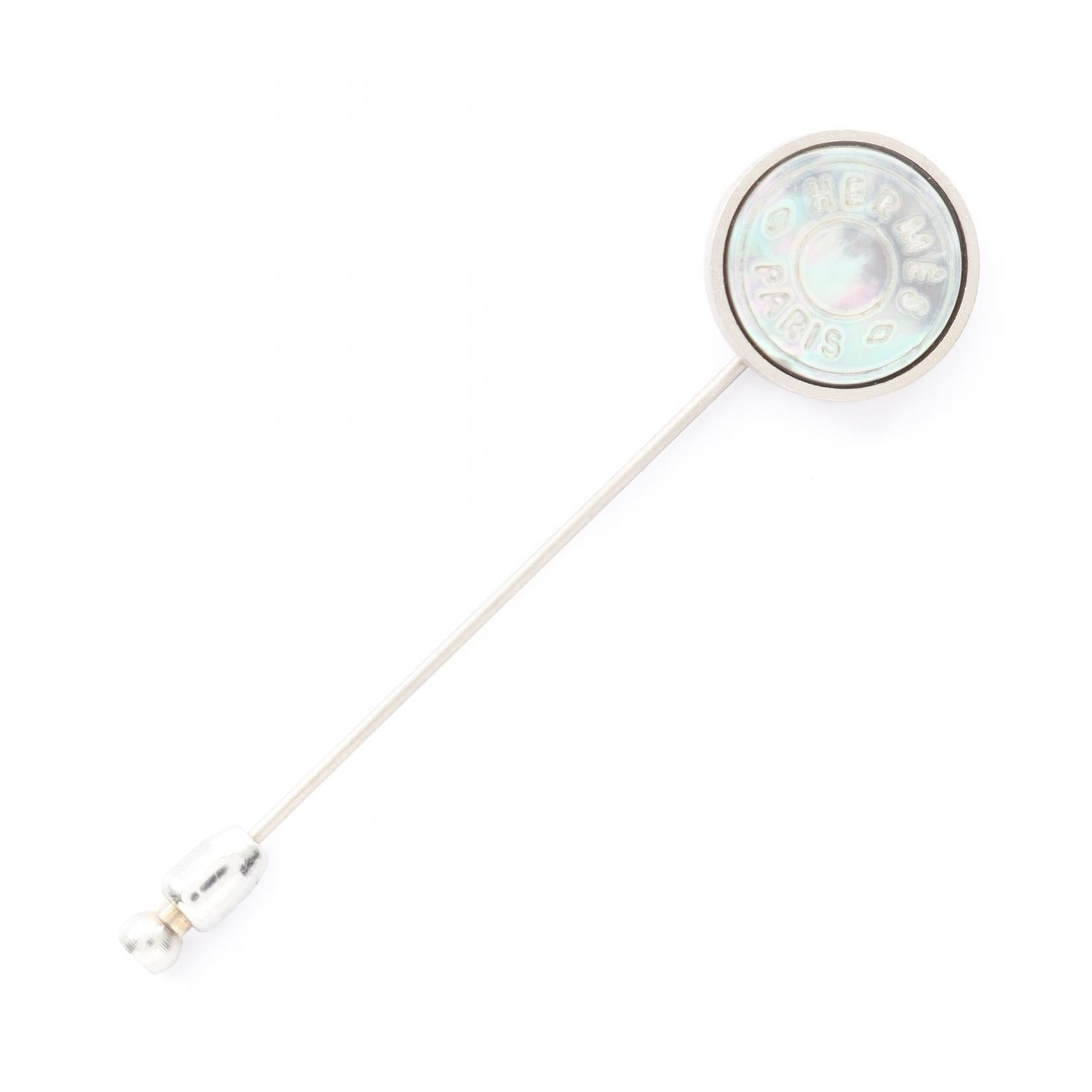 R工房さま エルメス コロゾ ピンブローチ ピンバッジ シルバー R工房