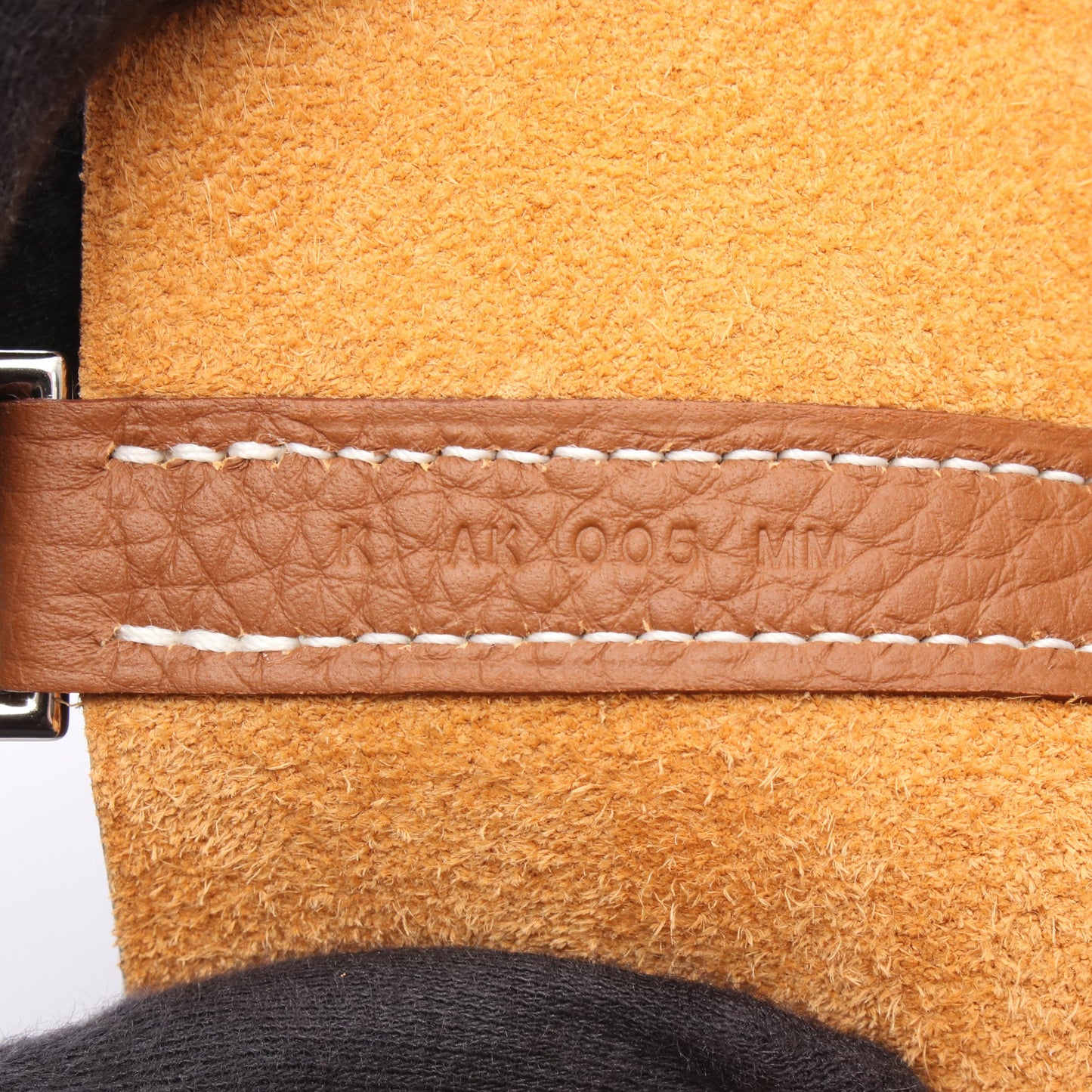 ピコタンロックPM ゴールド ハンドバッグ トリヨンクレマンス ブラウン シルバー金具 K刻印 エルメス バッグ HERMES