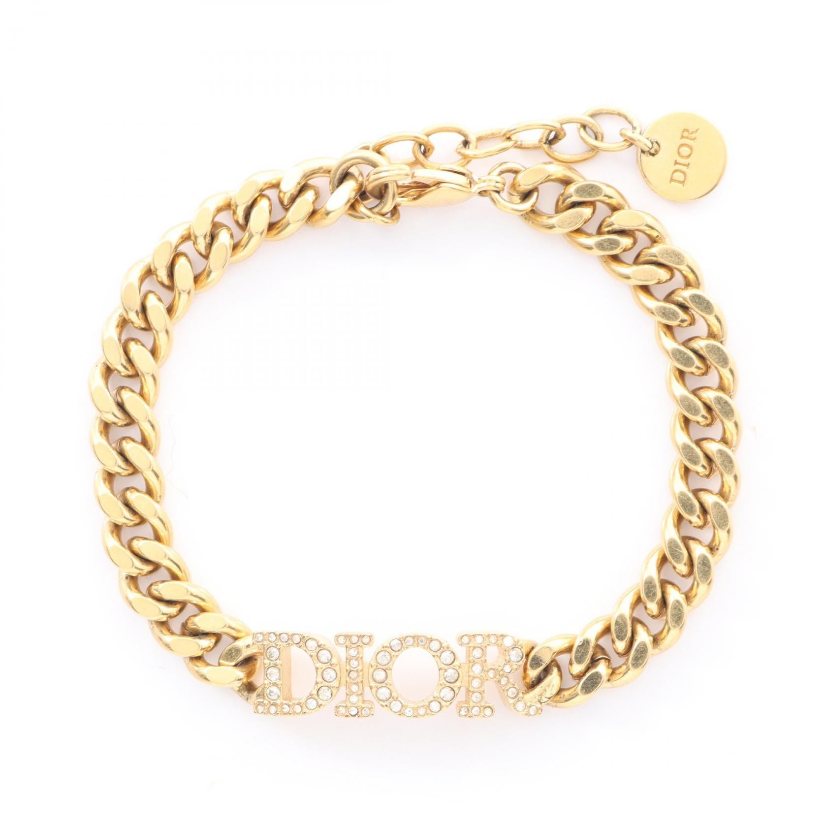 Christian Dior ディオール　クリアバングル　ラインストーン クリスチャン ディオール(CHRISTIAN DIOR)|クリアバングル|HARDOFFオフ