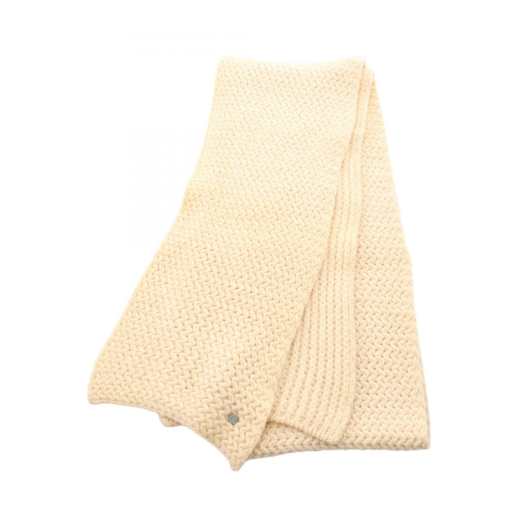 ココマーク マフラー カシミヤ ベージュ シャネル – RECLO