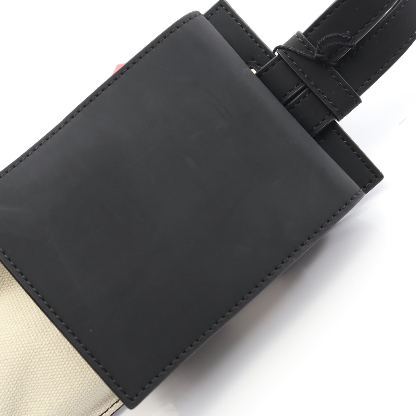 REFINED STITCH CANVAS PHONE POUCH ショルダーバッグ キャンバス オフホワイト ブラック ハンター バッグ HUNTER