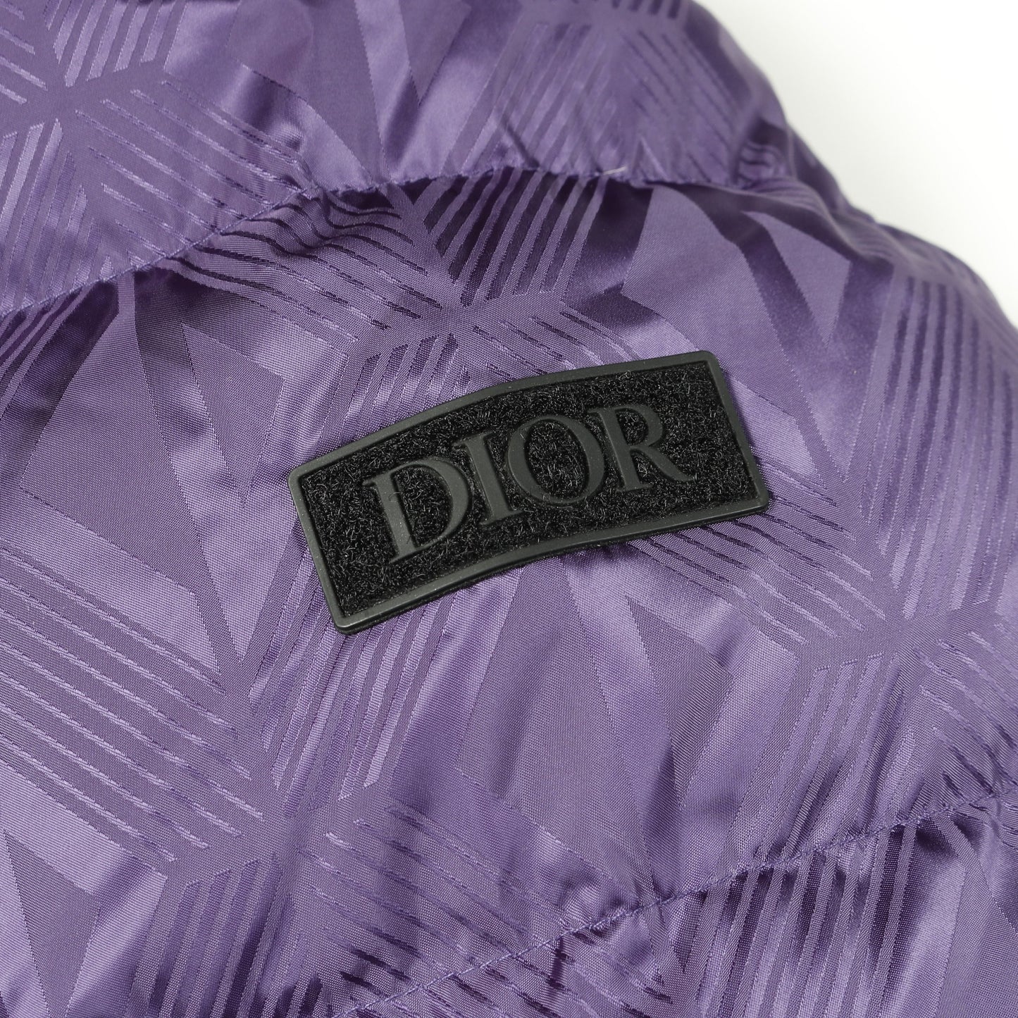 CDダイヤモンド ダウンジャケット ナイロン パープル ディオール アウター DIOR