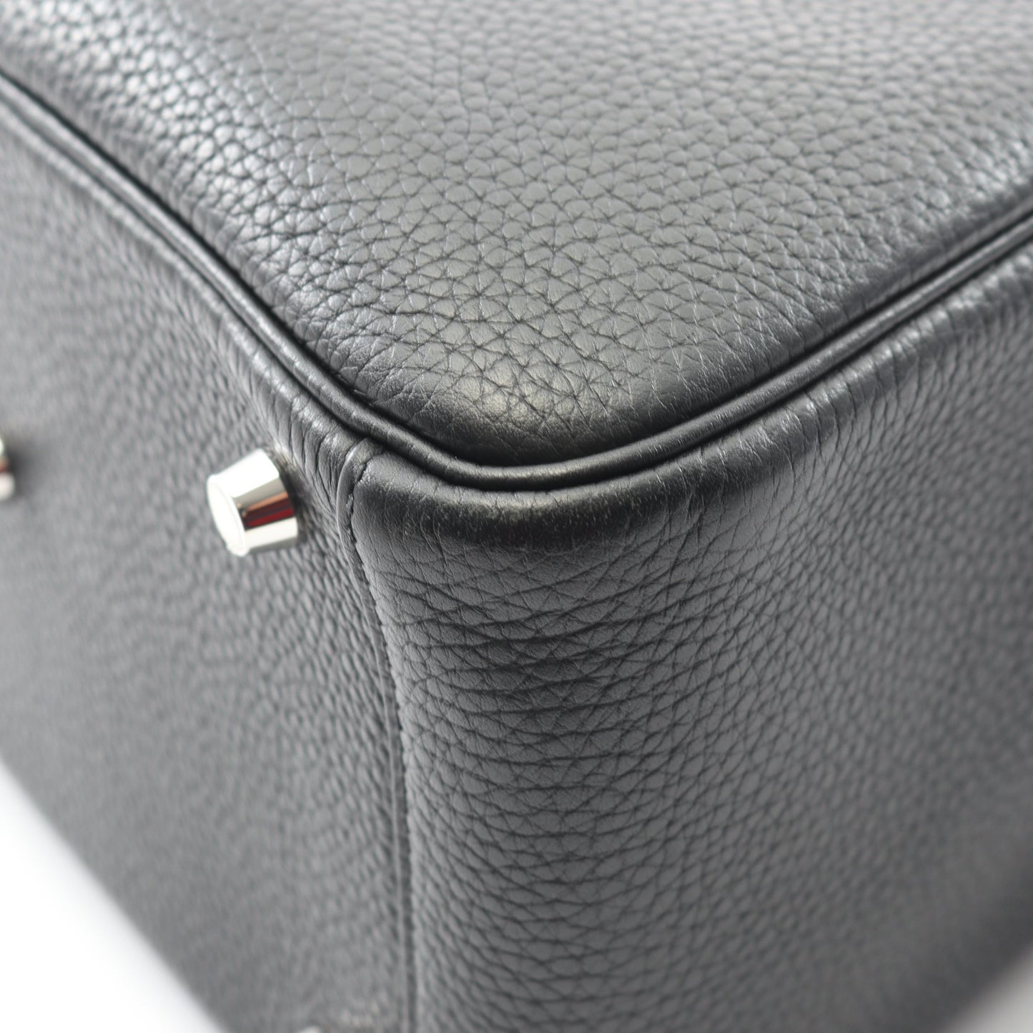 リンディ26 ショルダーバッグ トリヨンクレマンス ブラック シルバー金具 C刻印 エルメス バッグ HERMES